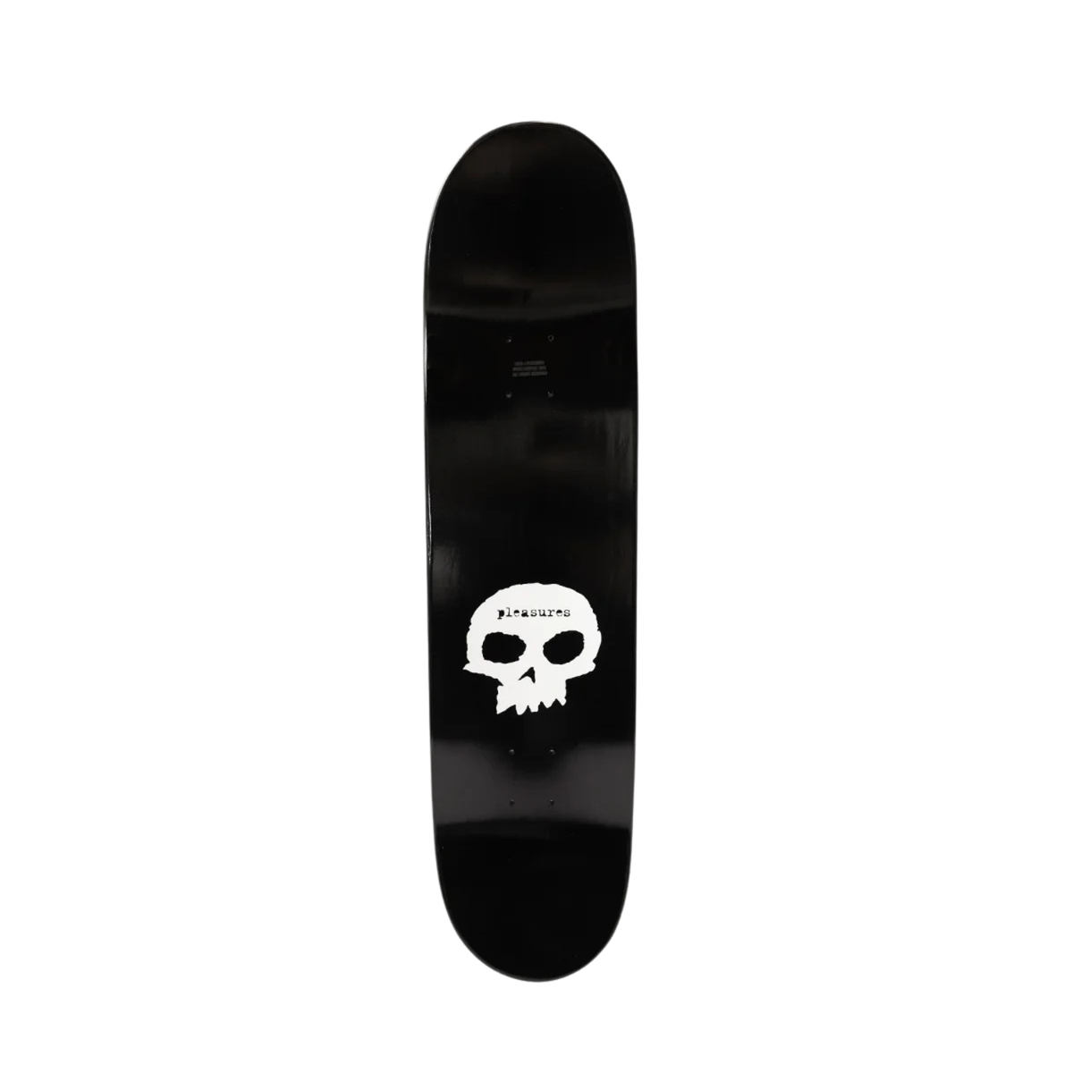 Pleasures Skulls Skate Deck Black