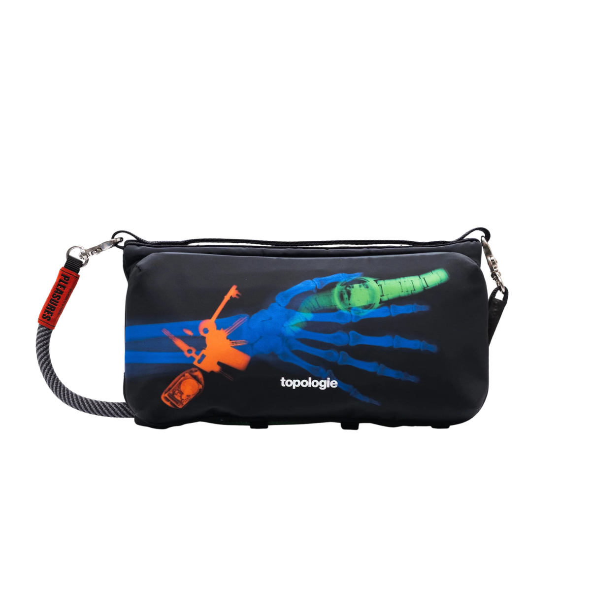 Pleasures Topologie Sacoche Medium Black