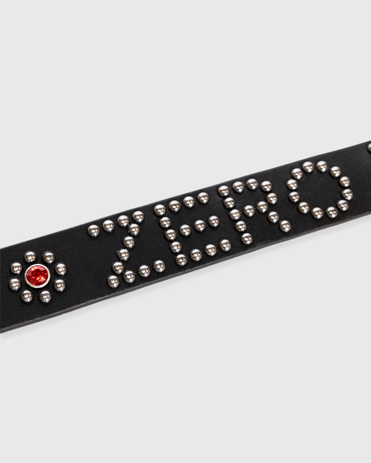 Pleasures Zero Studded Belt Black
