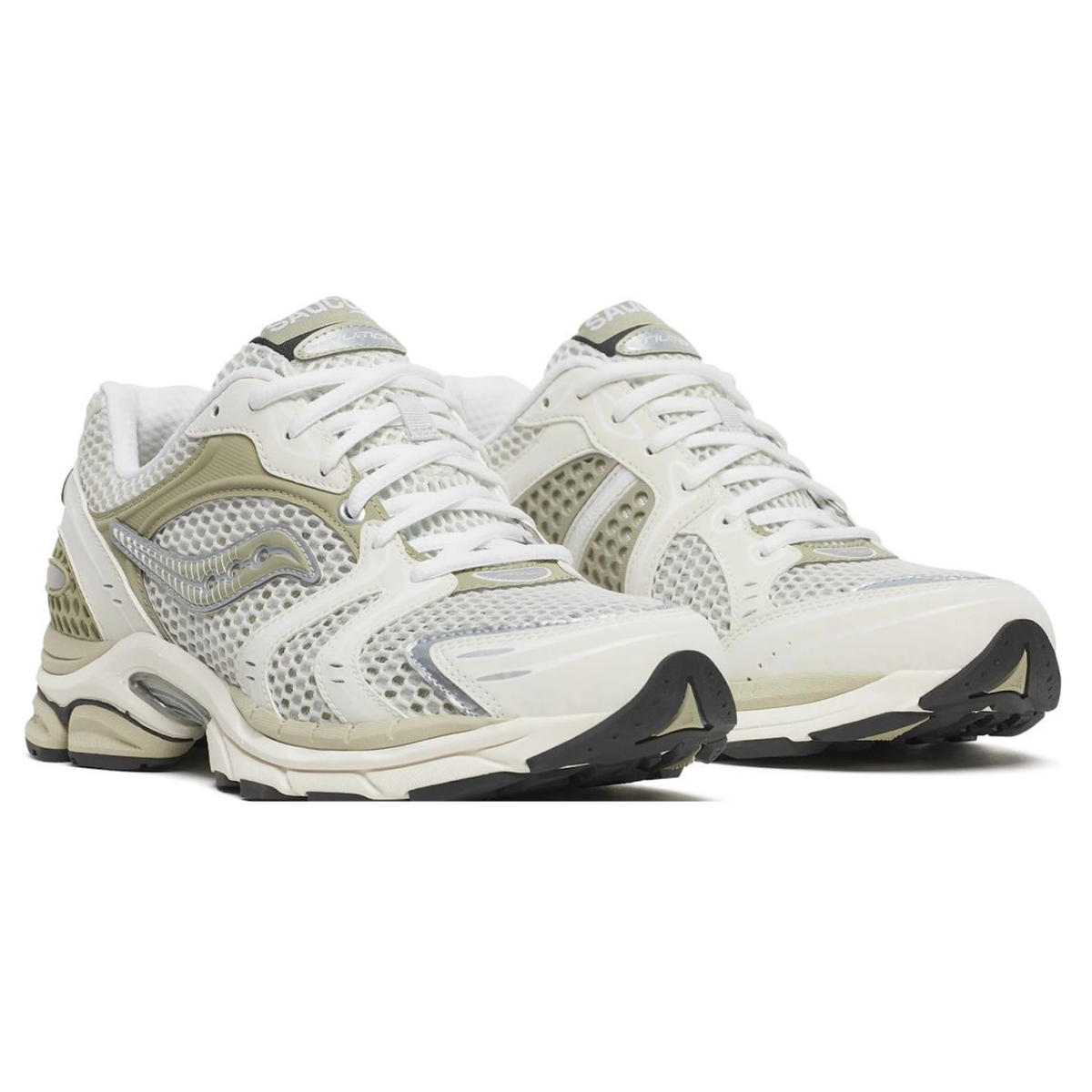 Saucony ProGrid Triumph 4 White/Onyx-Elm