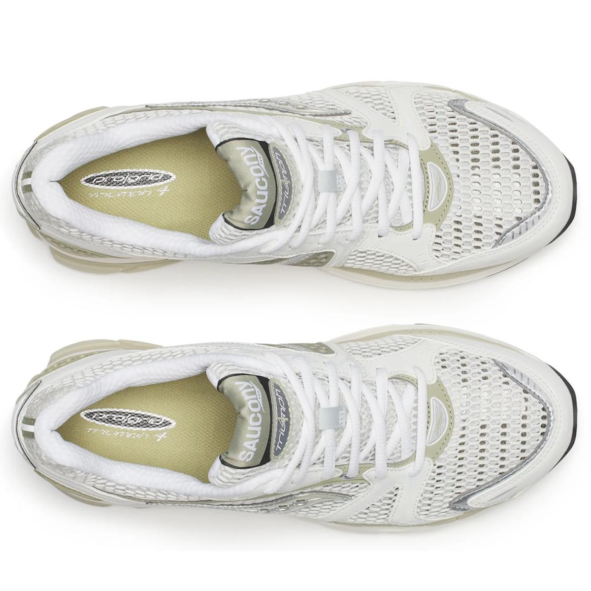 Saucony ProGrid Triumph 4 White/Onyx-Elm