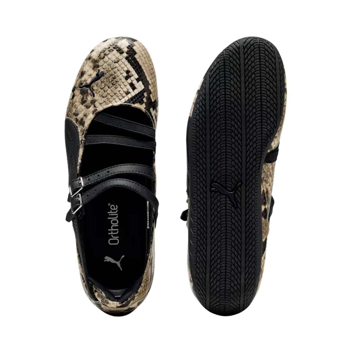 Puma Speedcat Sanke Print PUMA Black-Vapor Gray