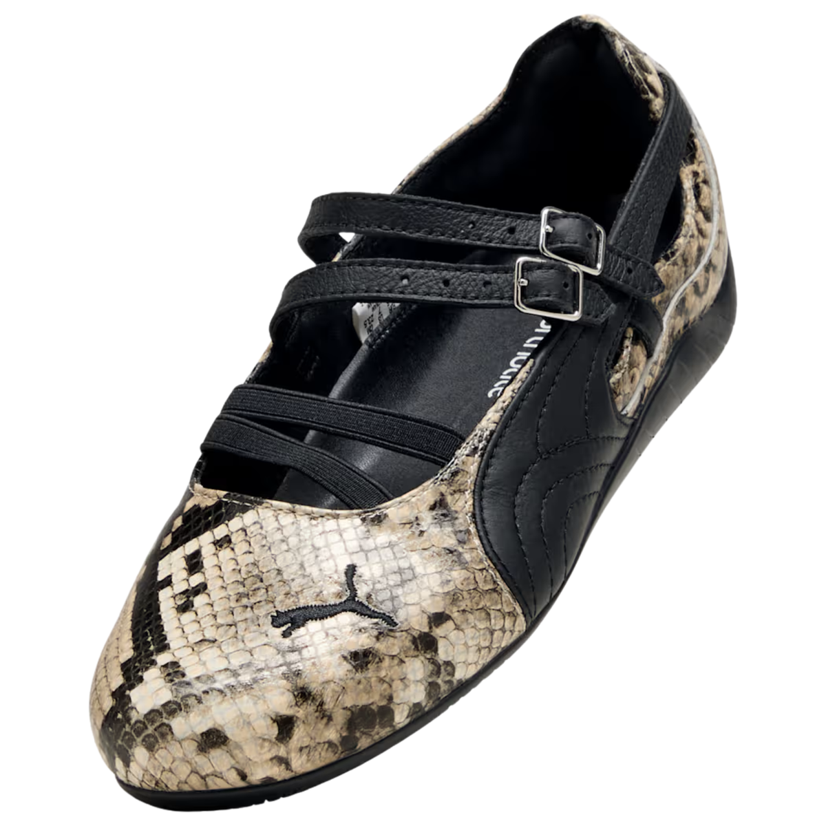 Puma Speedcat Sanke Print PUMA Black-Vapor Gray