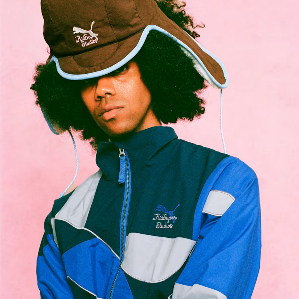 Puma X Kidsuper Cellerator Jacket Lapis Lazuli