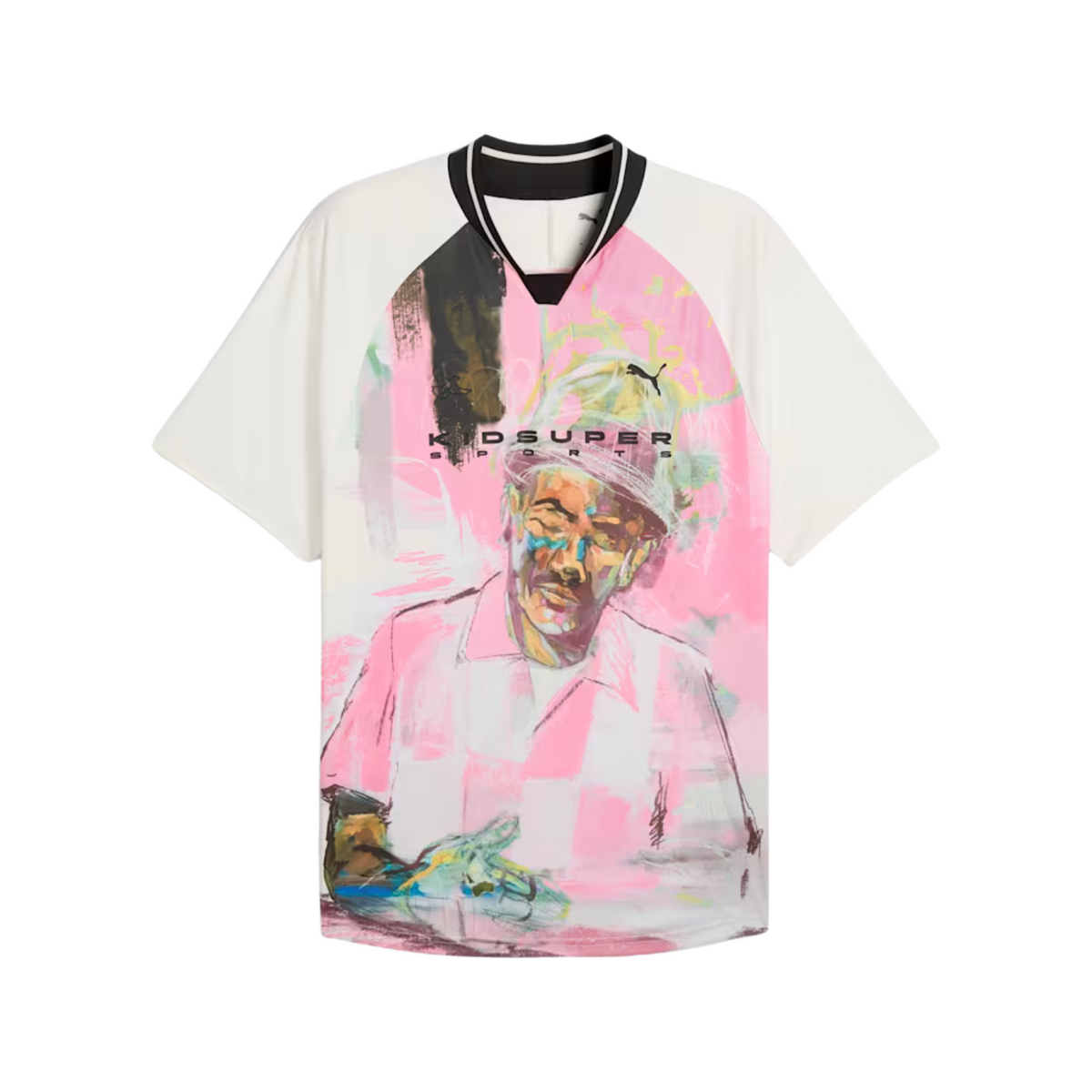 Puma x KidSuper Graphic Jersey Warm White
