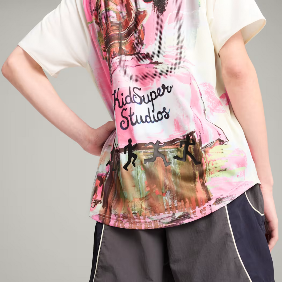 Puma x KidSuper Graphic Jersey Warm White