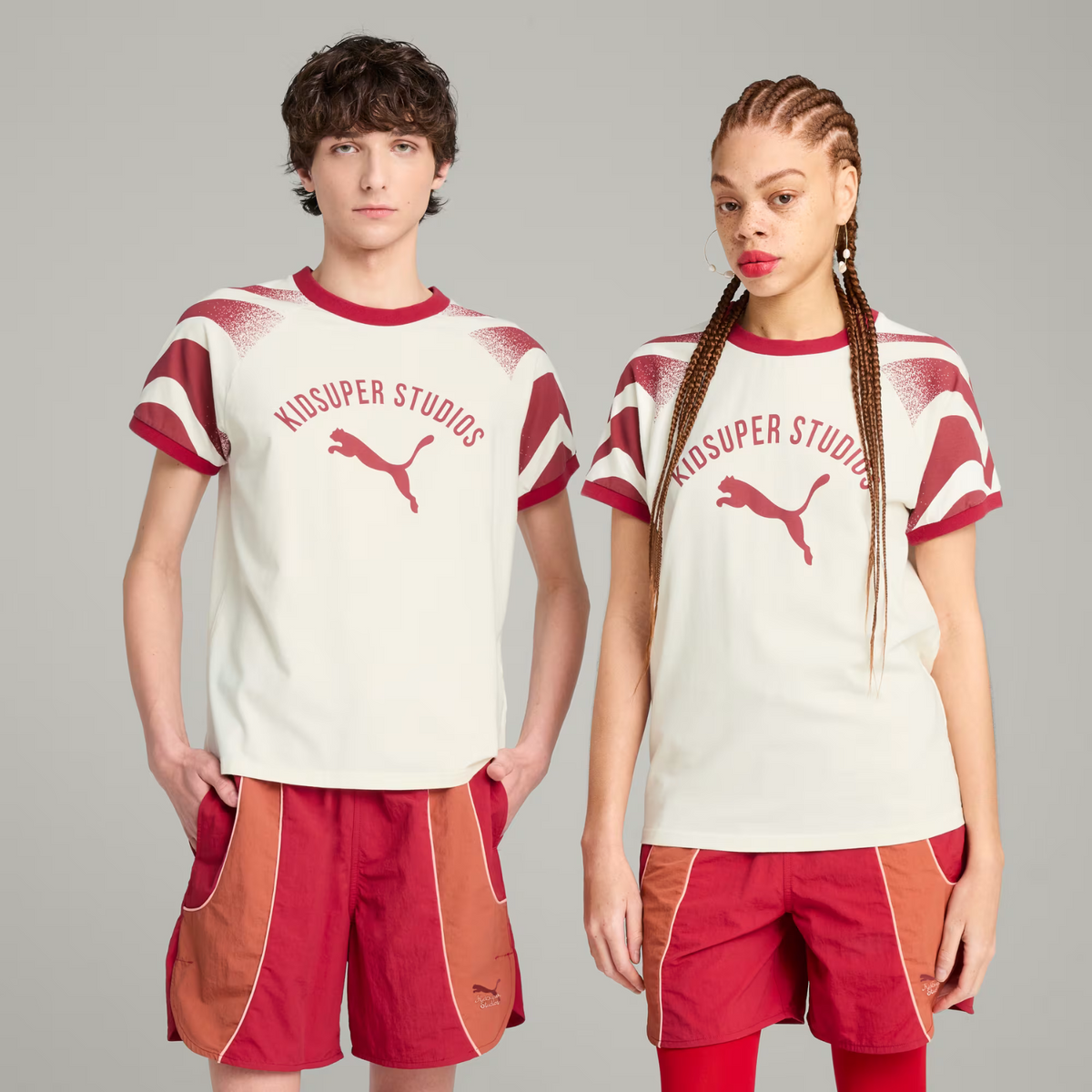 Puma x KidSuper Ringer Tee Warm White