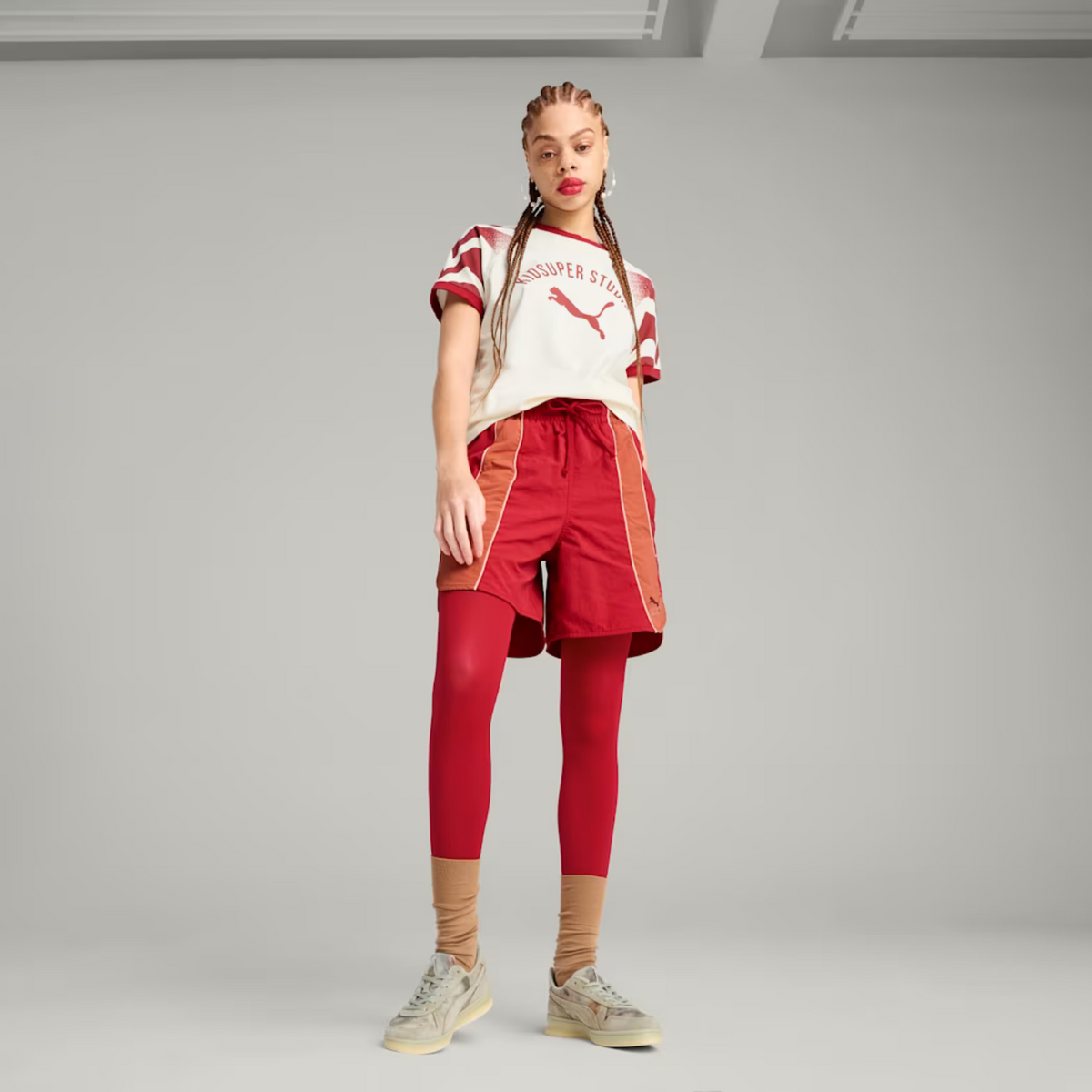 Puma x KidSuper Ringer Tee Warm White