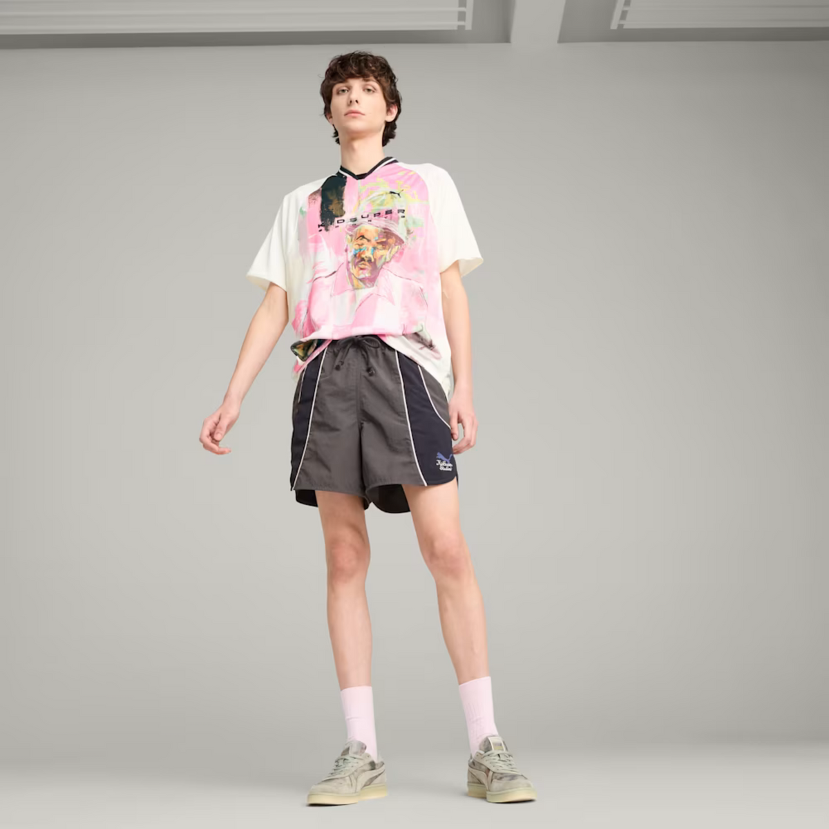 Puma x KidSuper Shorts Dark Coal