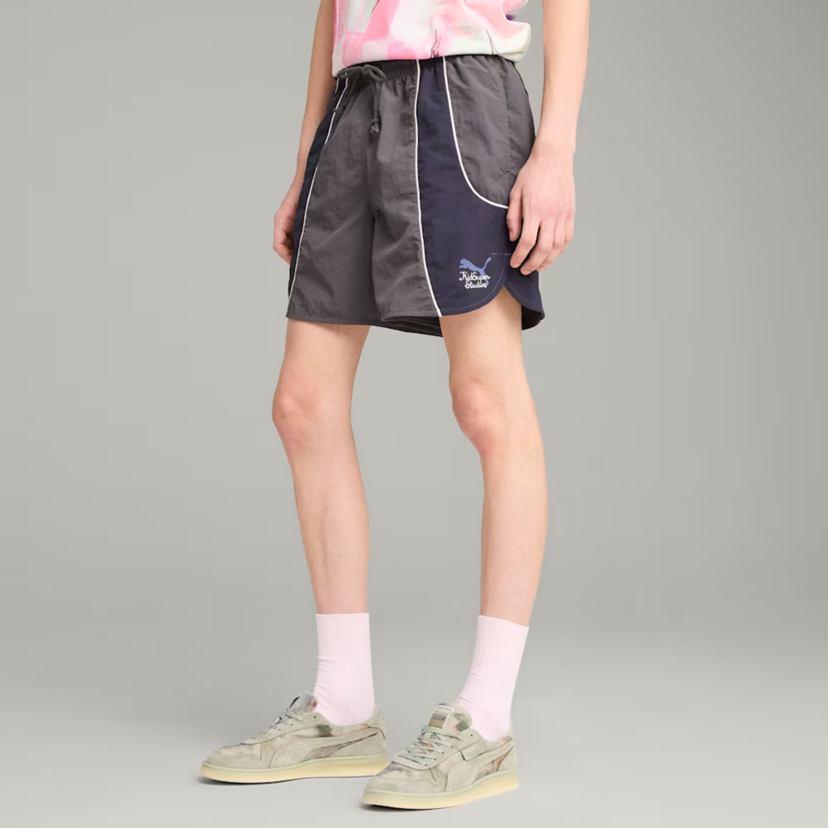 Puma x KidSuper Shorts Dark Coal
