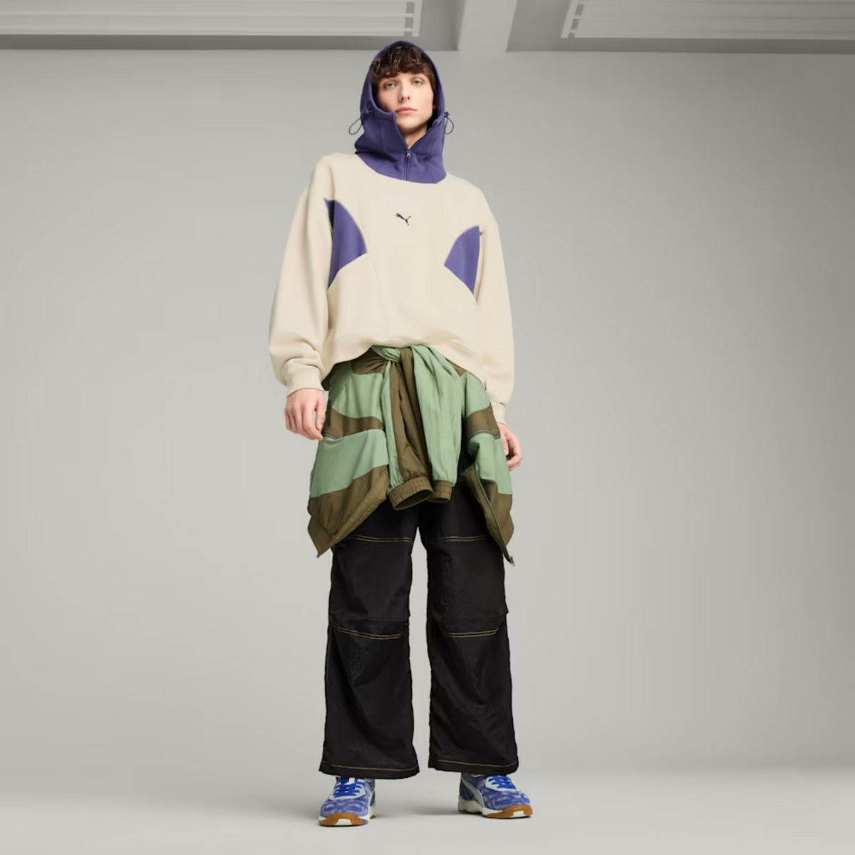 Puma x Kidsuper Progressive Hoodie Alpine Snow