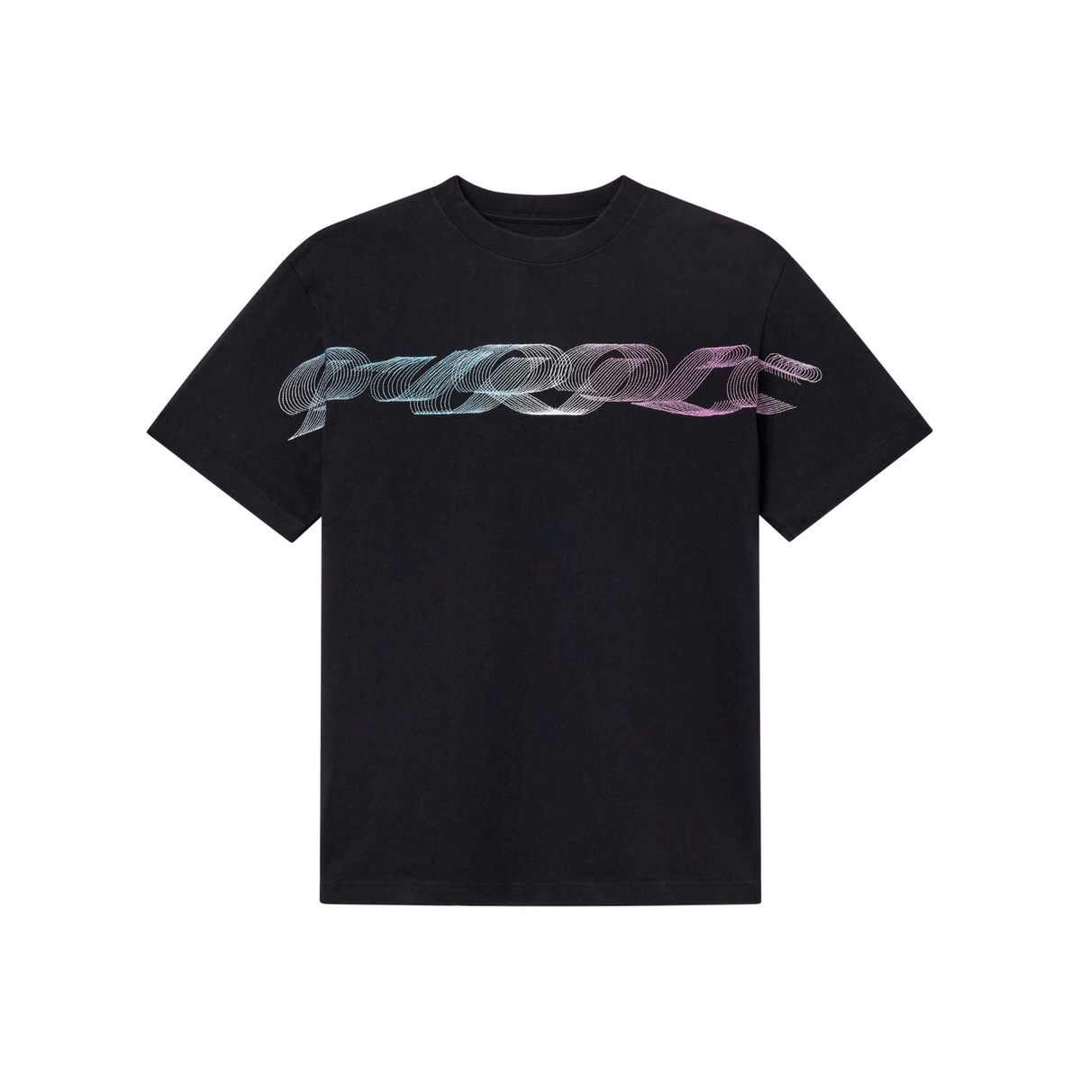 Purple Heavyweight Jersey SS Tee Black Beauty