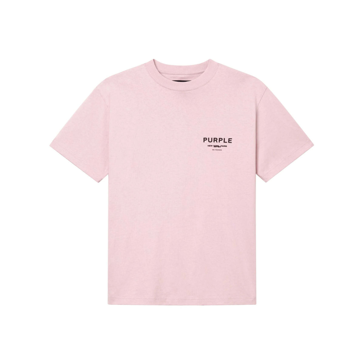 Purple Heavyweight Jersey SS Tee Burnished Lilac