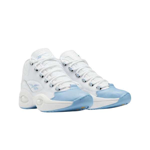 REEBOK QUESTION MID WHITE LIGHT BLUE GW8854 I MOMENTUM Momentum Clothing
