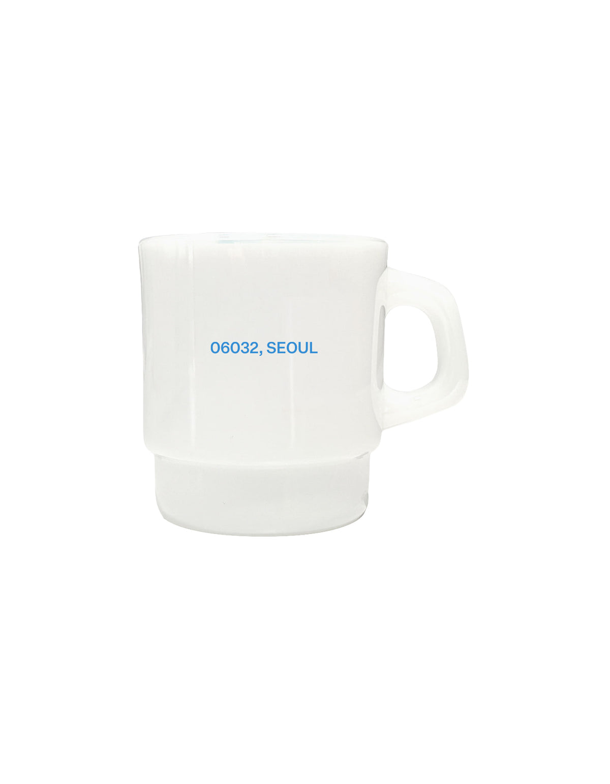 Kompakt Record Bar Record Concert Milk Glass Blue