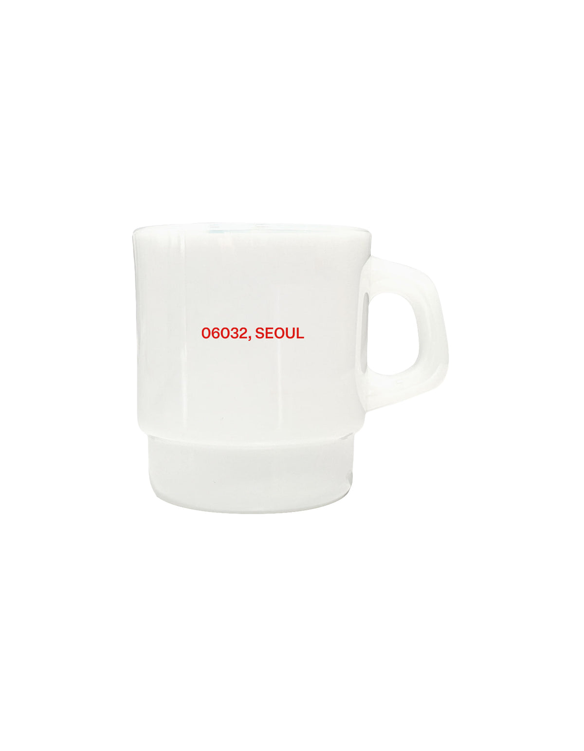 Kompakt Record Bar Record Concert Milk Glass Red