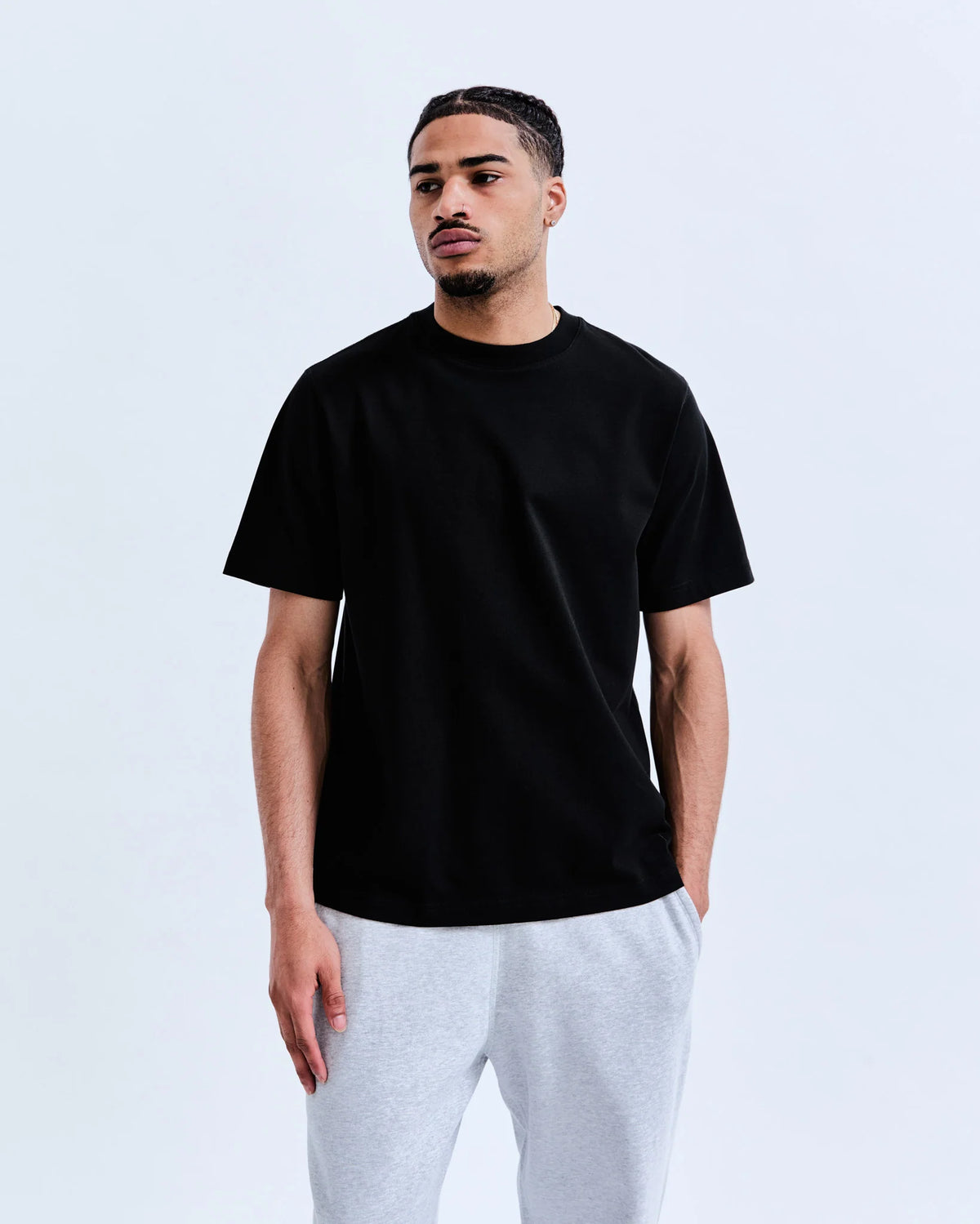 Reigning Champ Midweight Jersey T-Shirt - Black