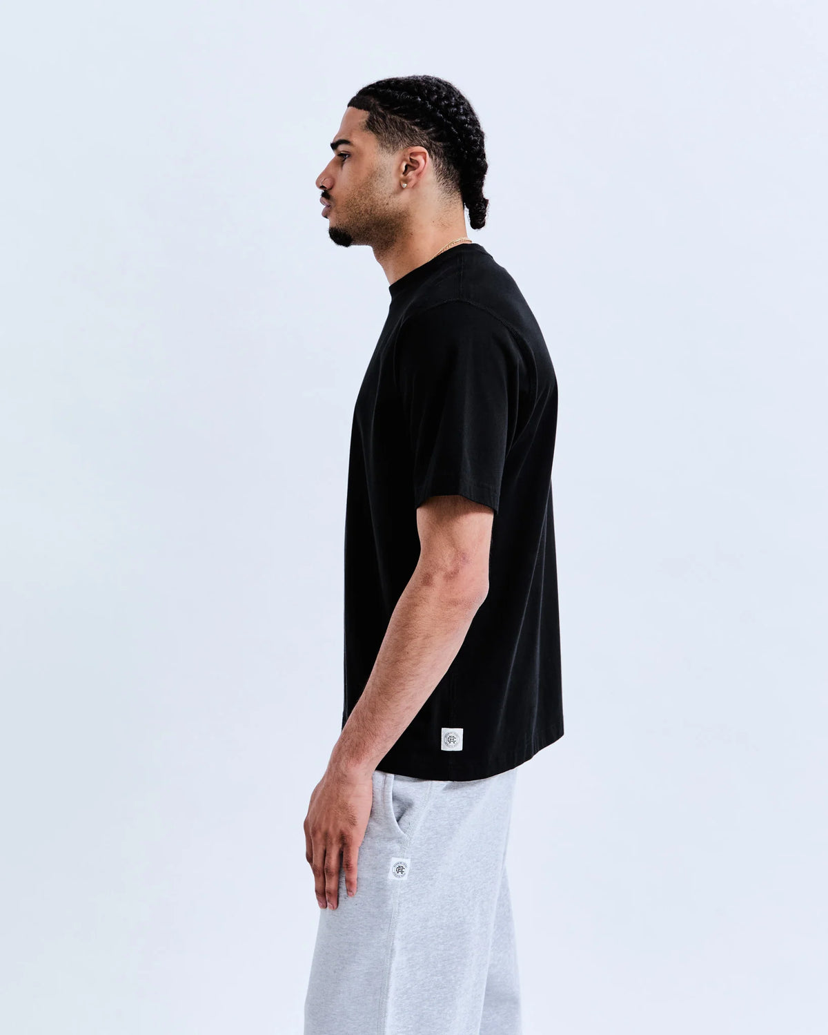Reigning Champ Midweight Jersey T-Shirt - Black