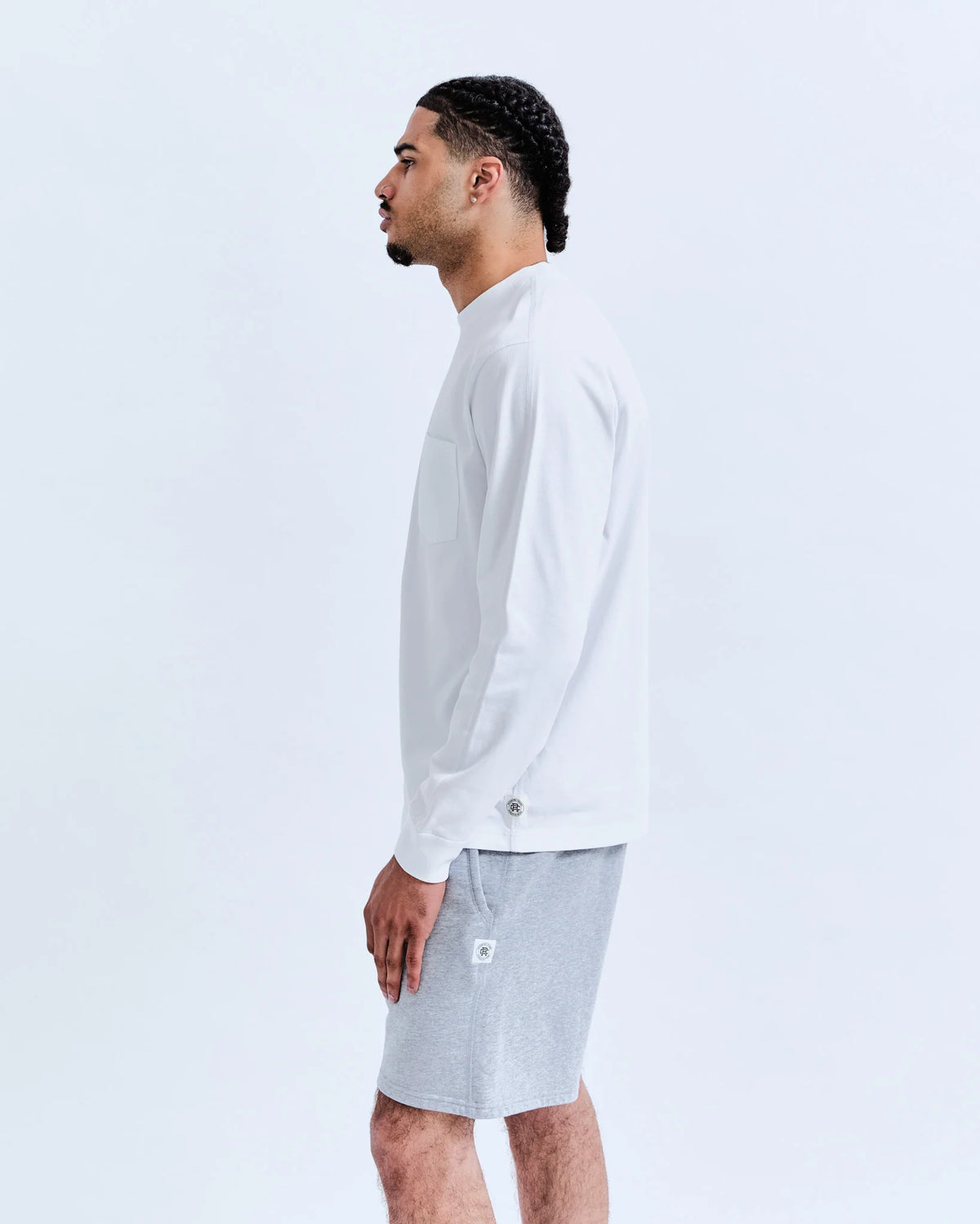 MIDWEIGHT JERSEY CLASSIC POCKET LONGSLEEVE