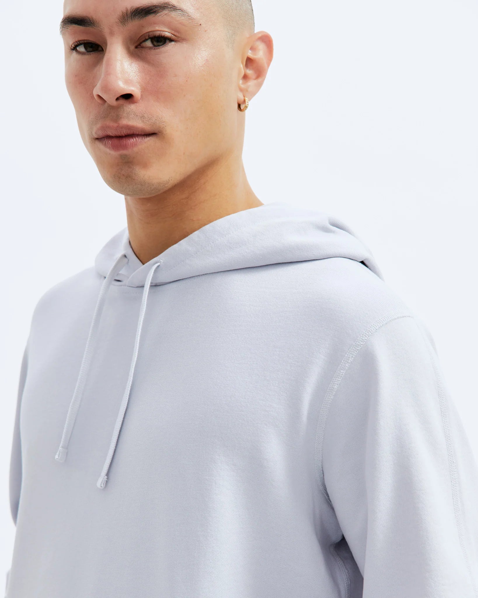 LIGHTWEIGHT TERRY CLASSIC HOODIE ICE BLUE I REIGNING CHAMP Momentum Clothing