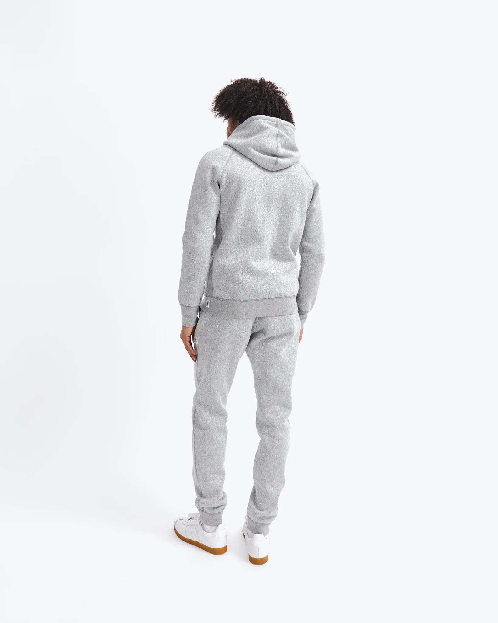 TIGER FLEECE FULL ZIP LIGHT GREY I REIGNING CHAMP Momentum