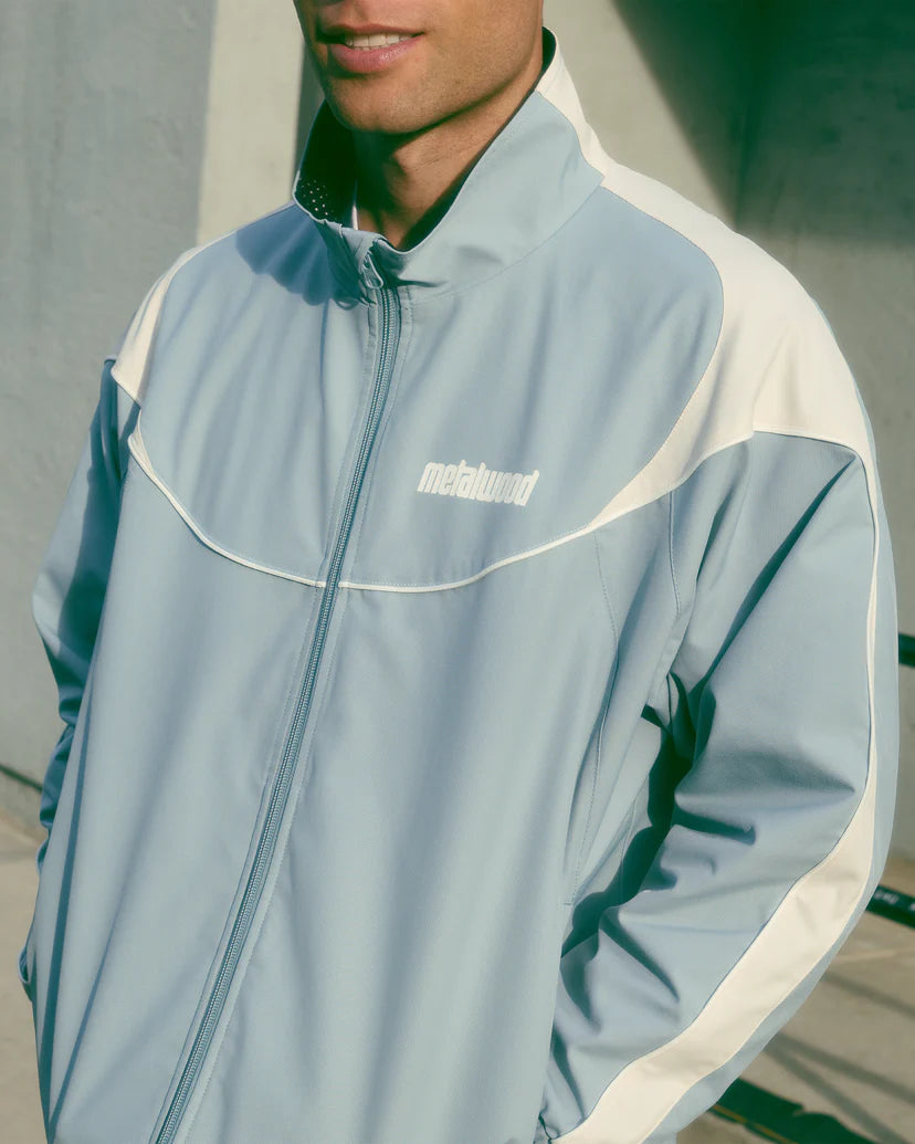 Paneled track jacket sale