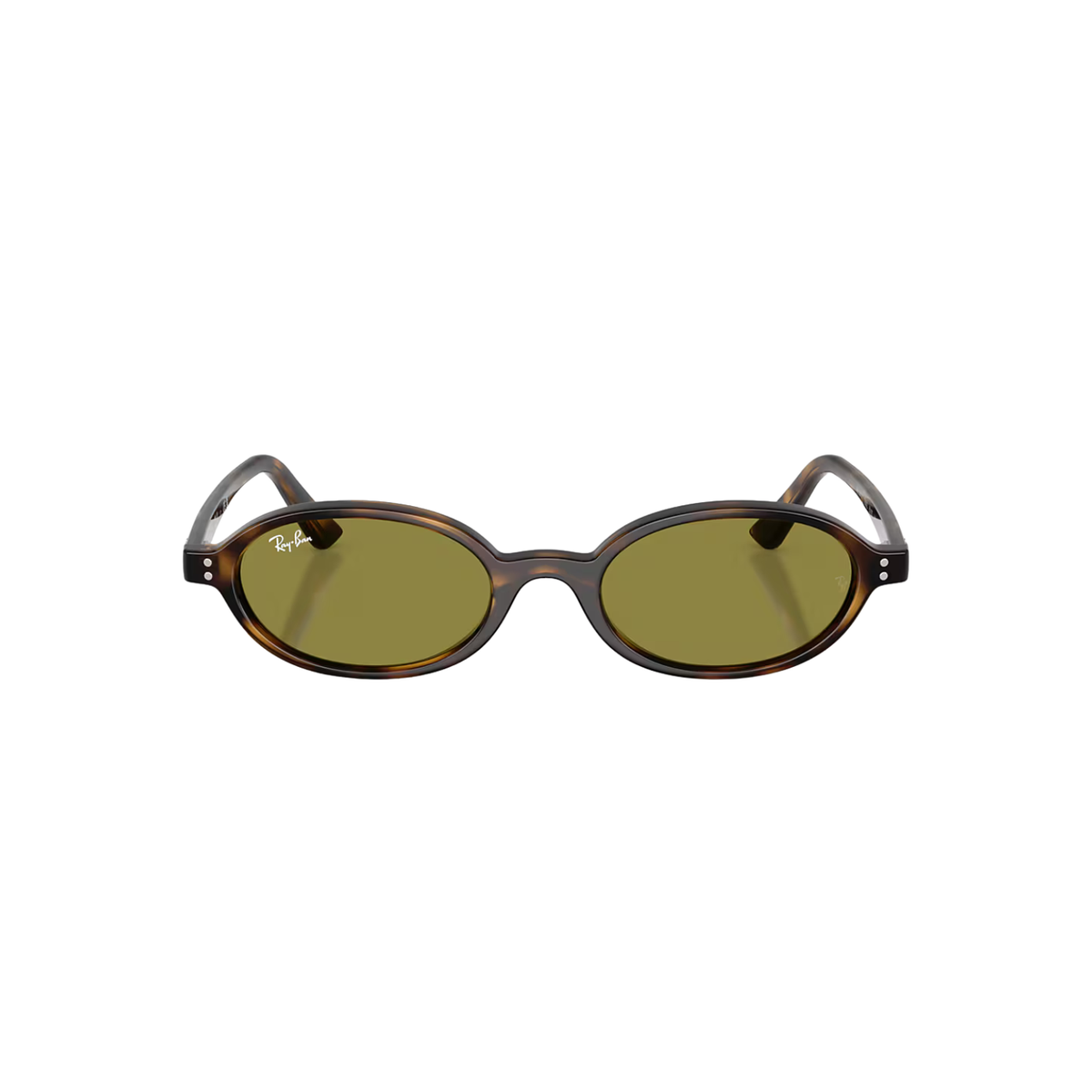 Ray-Ban Khal Bio-Based Sunglasses - Havana W/ Green Lenses