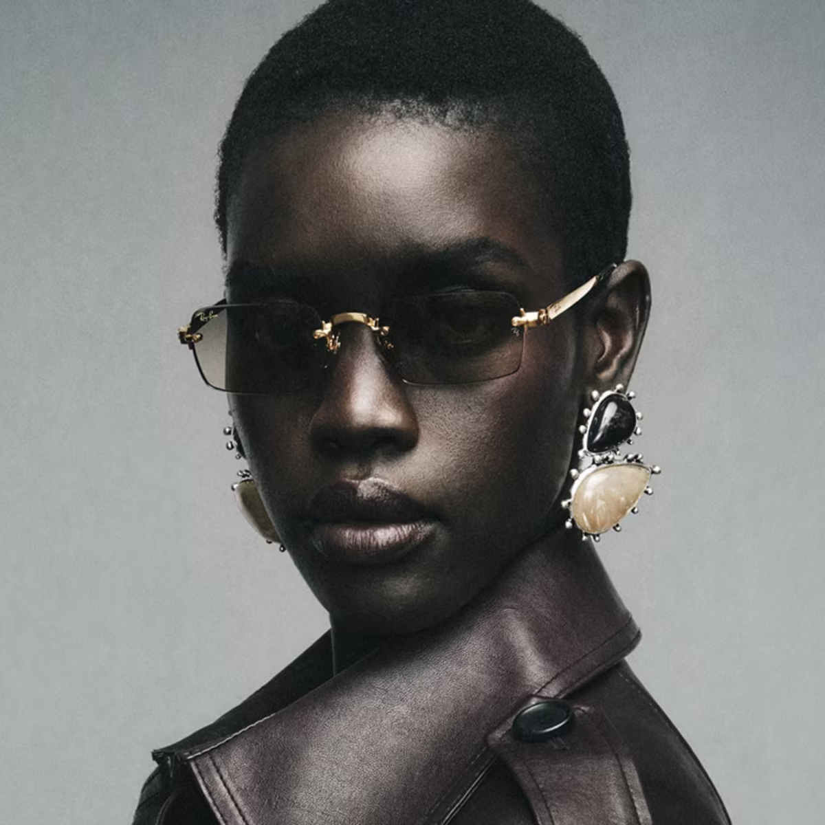 Ray-Ban RB3928 By A$AP Rocky - Arista Gold W/ Dark Green Lenses