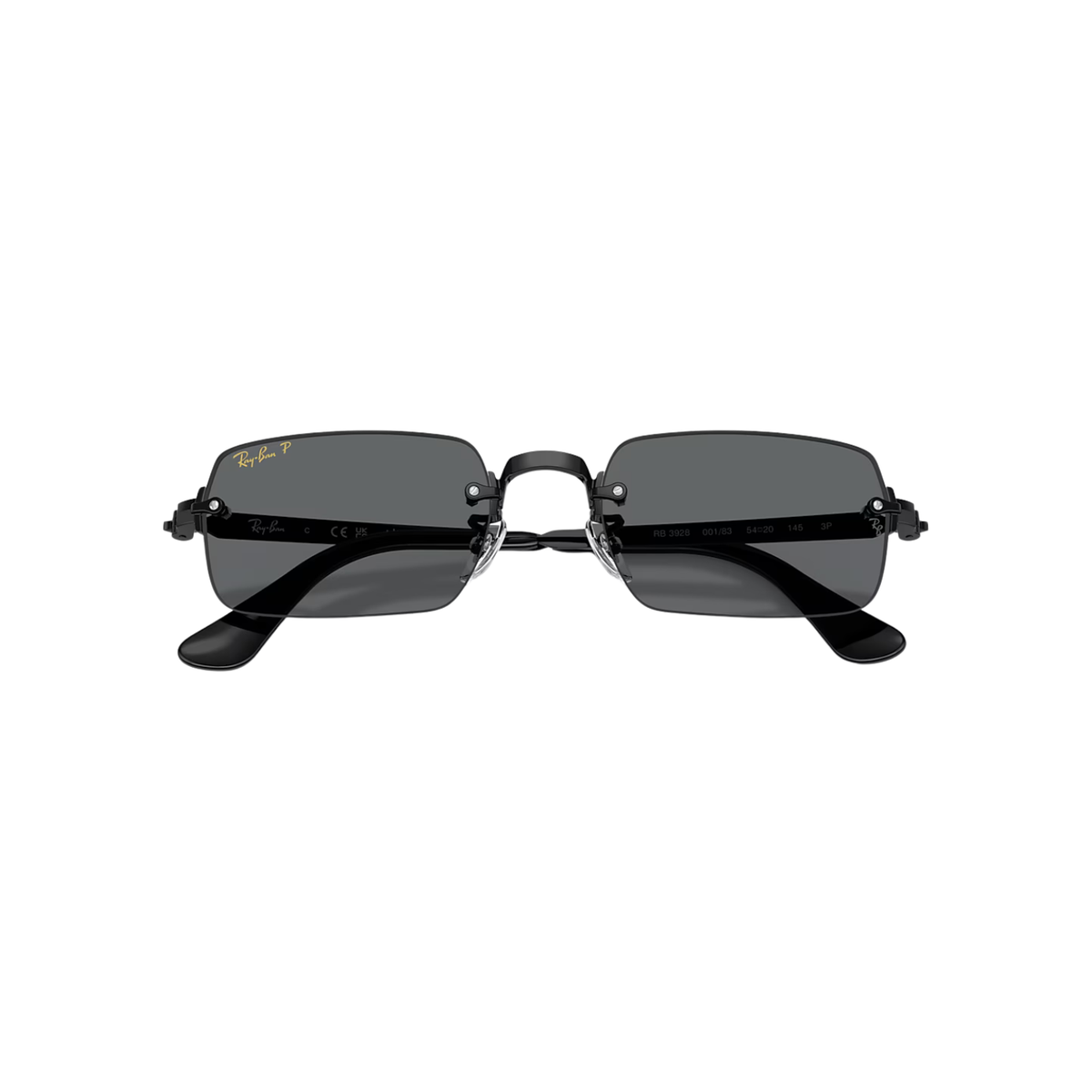 Ray-Ban RB3928 By A$AP Rocky - Black W/ Dark Grey Polarized Lenses