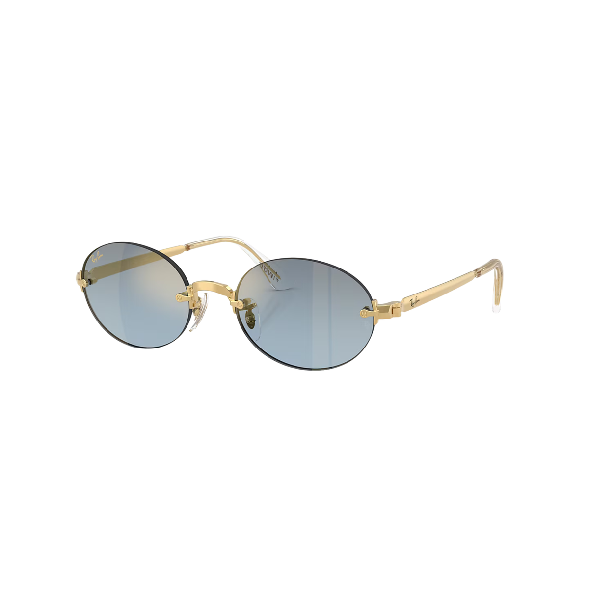 Ray-Ban RB3929 By A$AP Rocky - Arista Gold W/ Blue Gradient Dark Grey Lenses