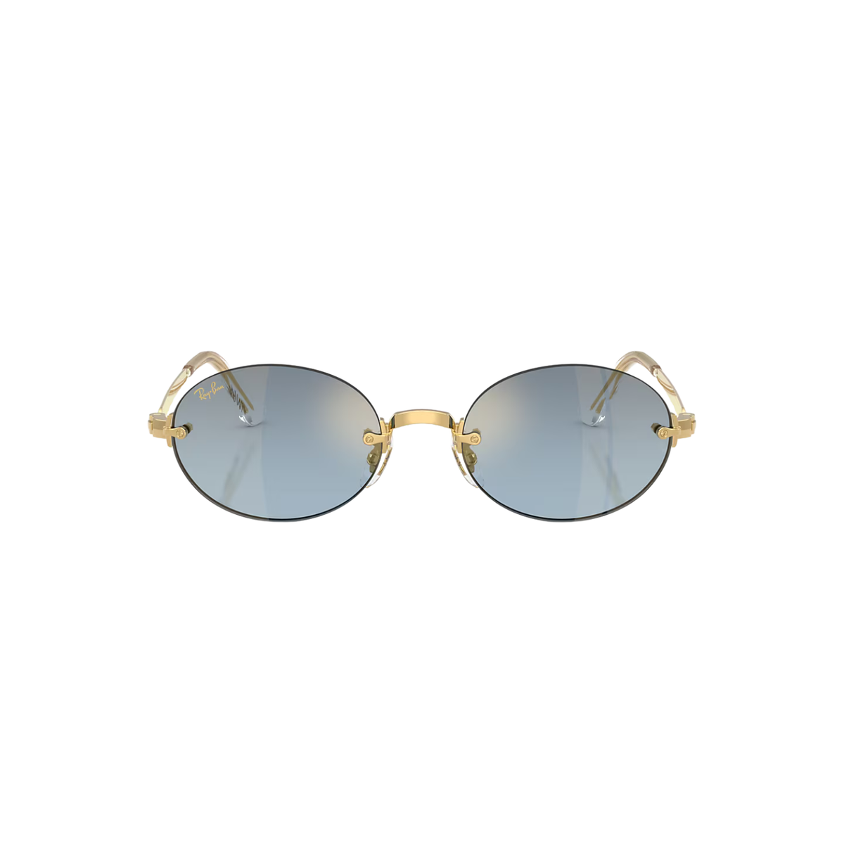 Ray-Ban RB3929 By A$AP Rocky - Arista Gold W/ Blue Gradient Dark Grey Lenses