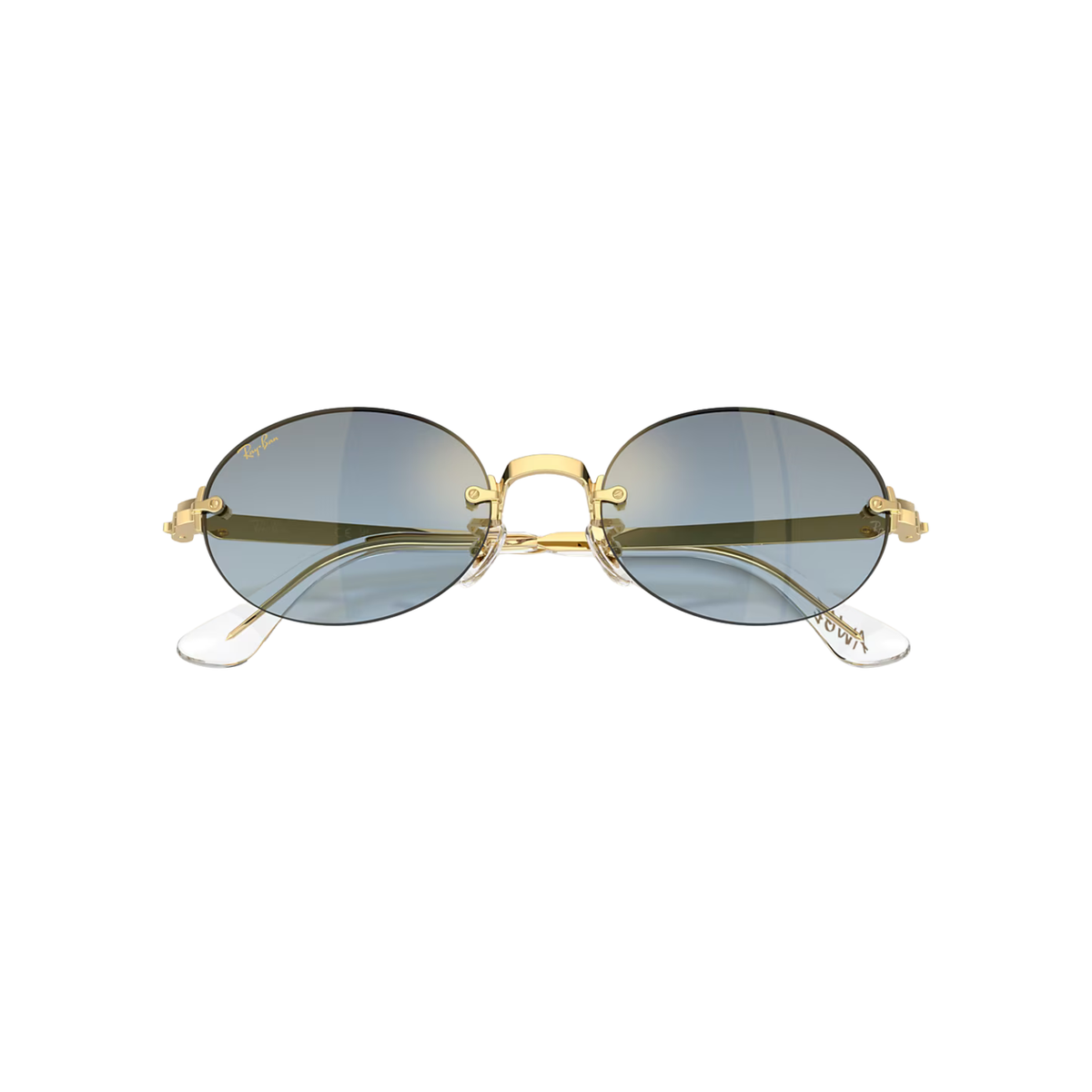 Ray-Ban RB3929 By A$AP Rocky - Arista Gold W/ Blue Gradient Dark Grey Lenses