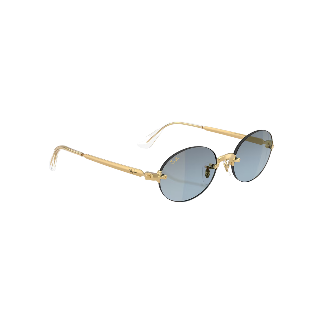 Ray-Ban RB3929 By A$AP Rocky - Arista Gold W/ Blue Gradient Dark Grey Lenses