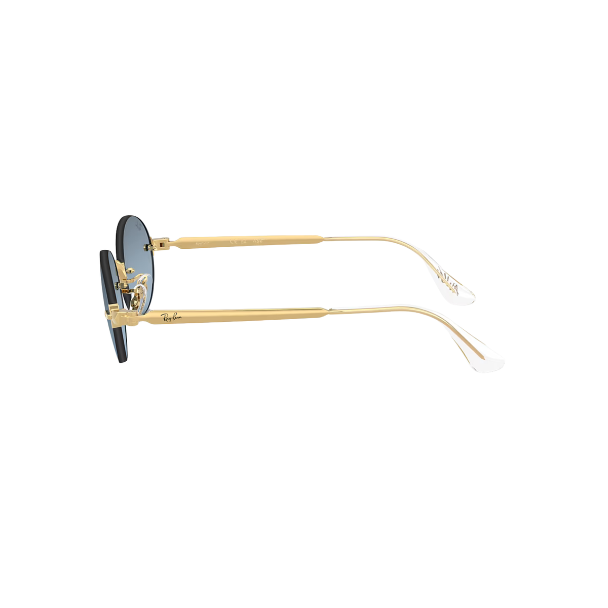 Ray-Ban RB3929 By A$AP Rocky - Arista Gold W/ Blue Gradient Dark Grey Lenses