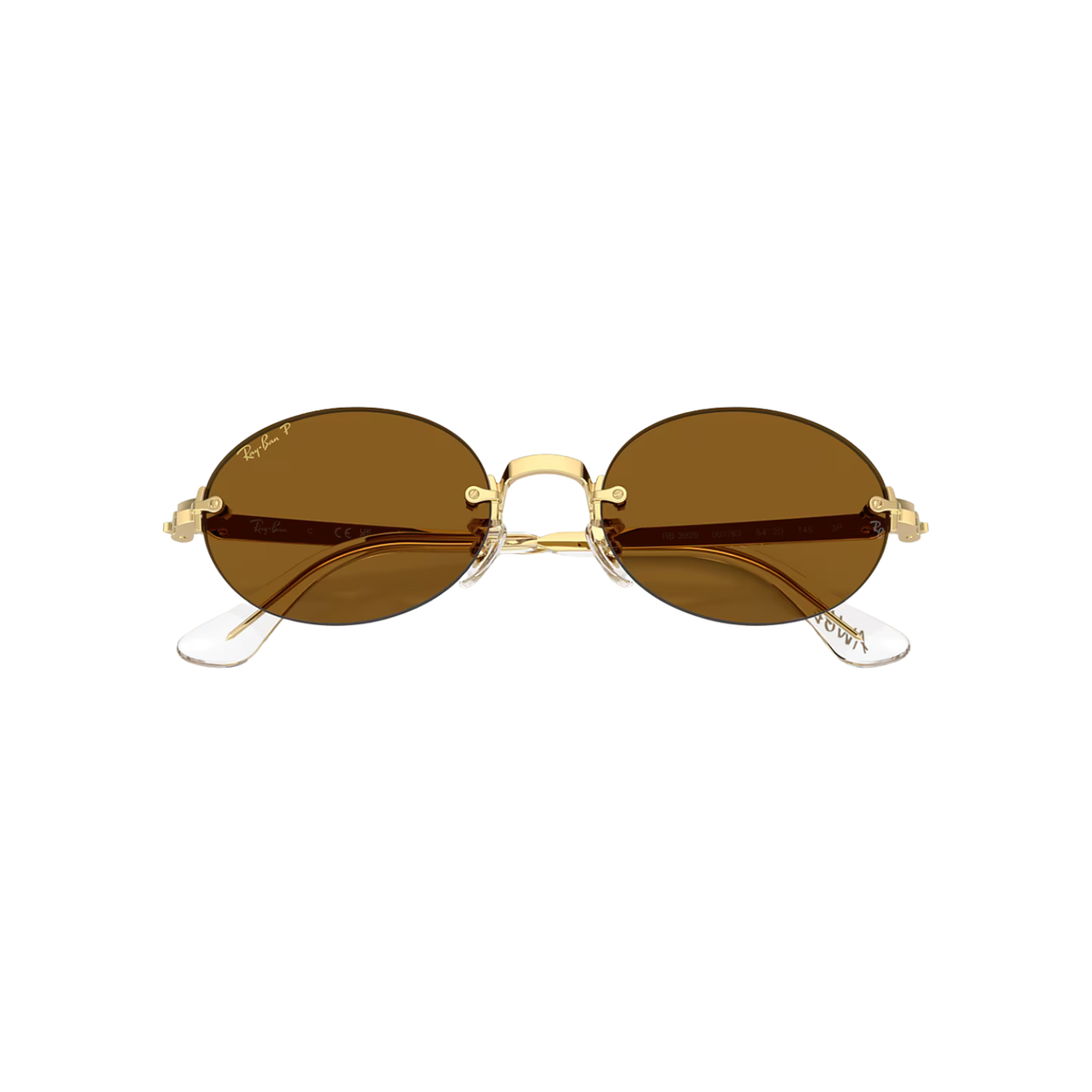 Ray-Ban RB3929 By A$AP Rocky - Arista Gold W/ Dark Brown Polarized Lenses 
