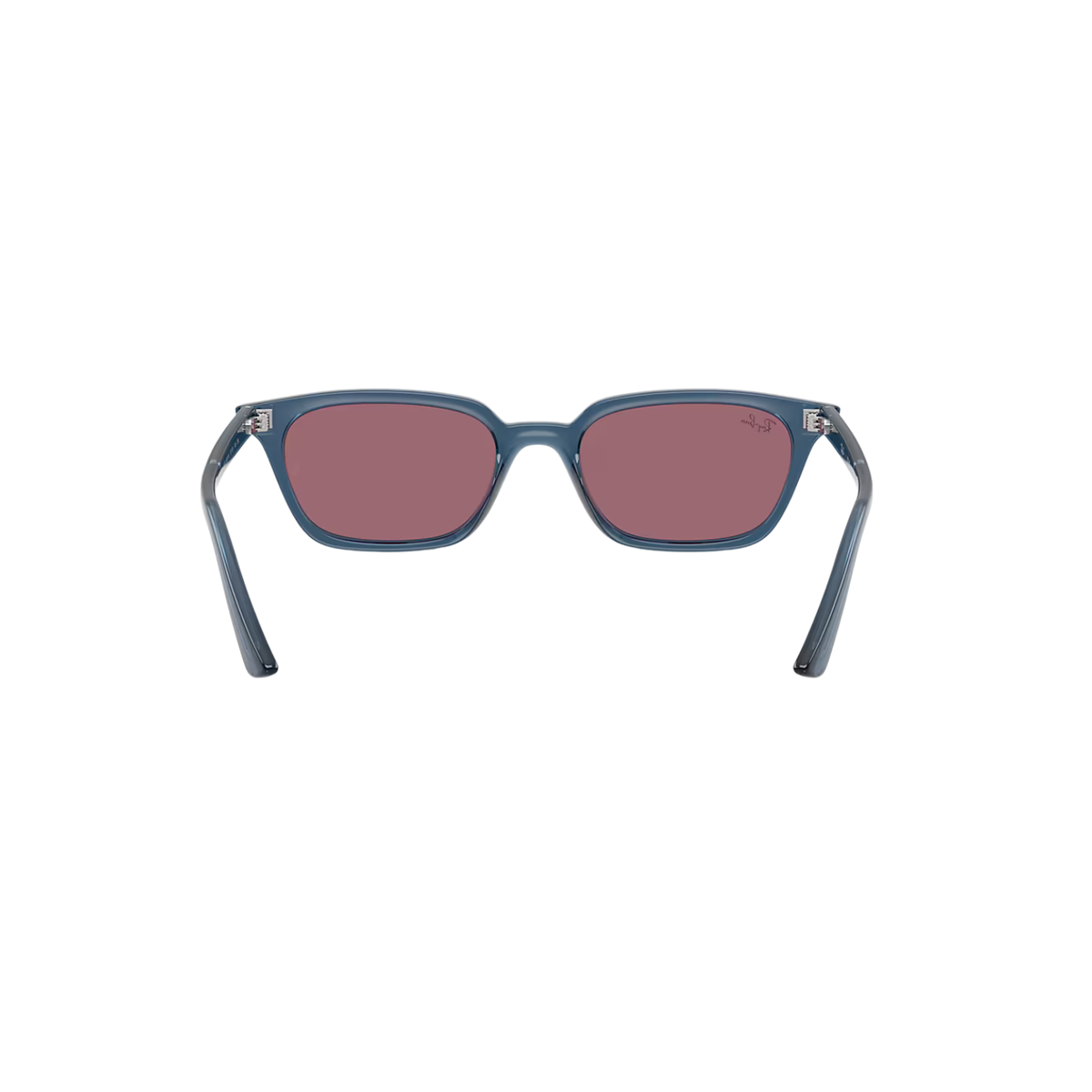 Ray-Ban Zaya Bio-Based Sunglasses - Light Blue W/ Violet Lenses