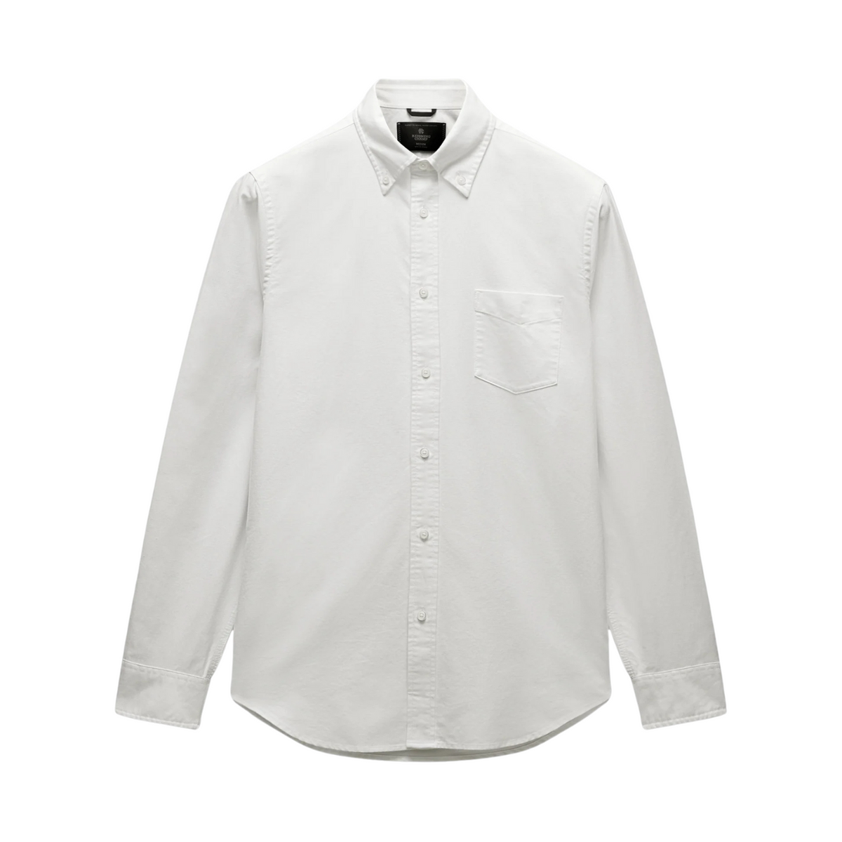 Reigning Champ Cotton Oxford Windsor Shirt White