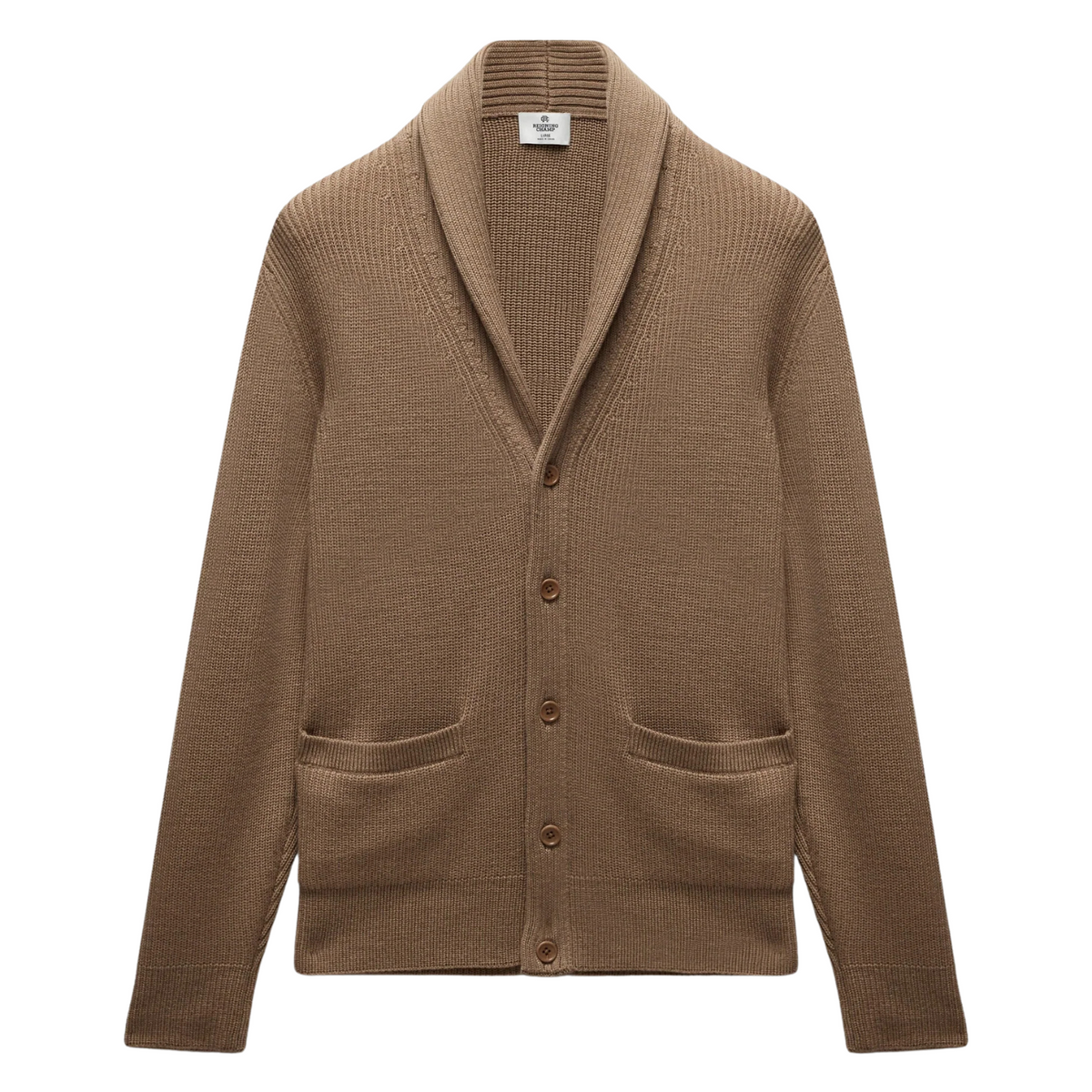 MERINO RIB VINNIE SHAWL CARDIGAN