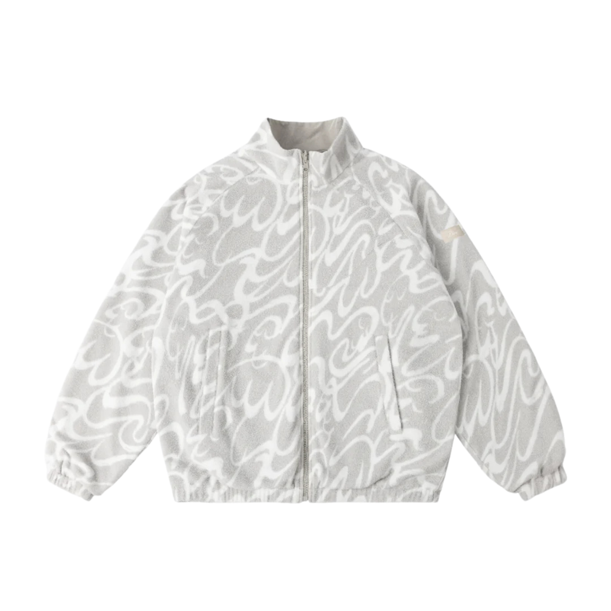 Dime Reversible Chilling Fleece Granite Bone