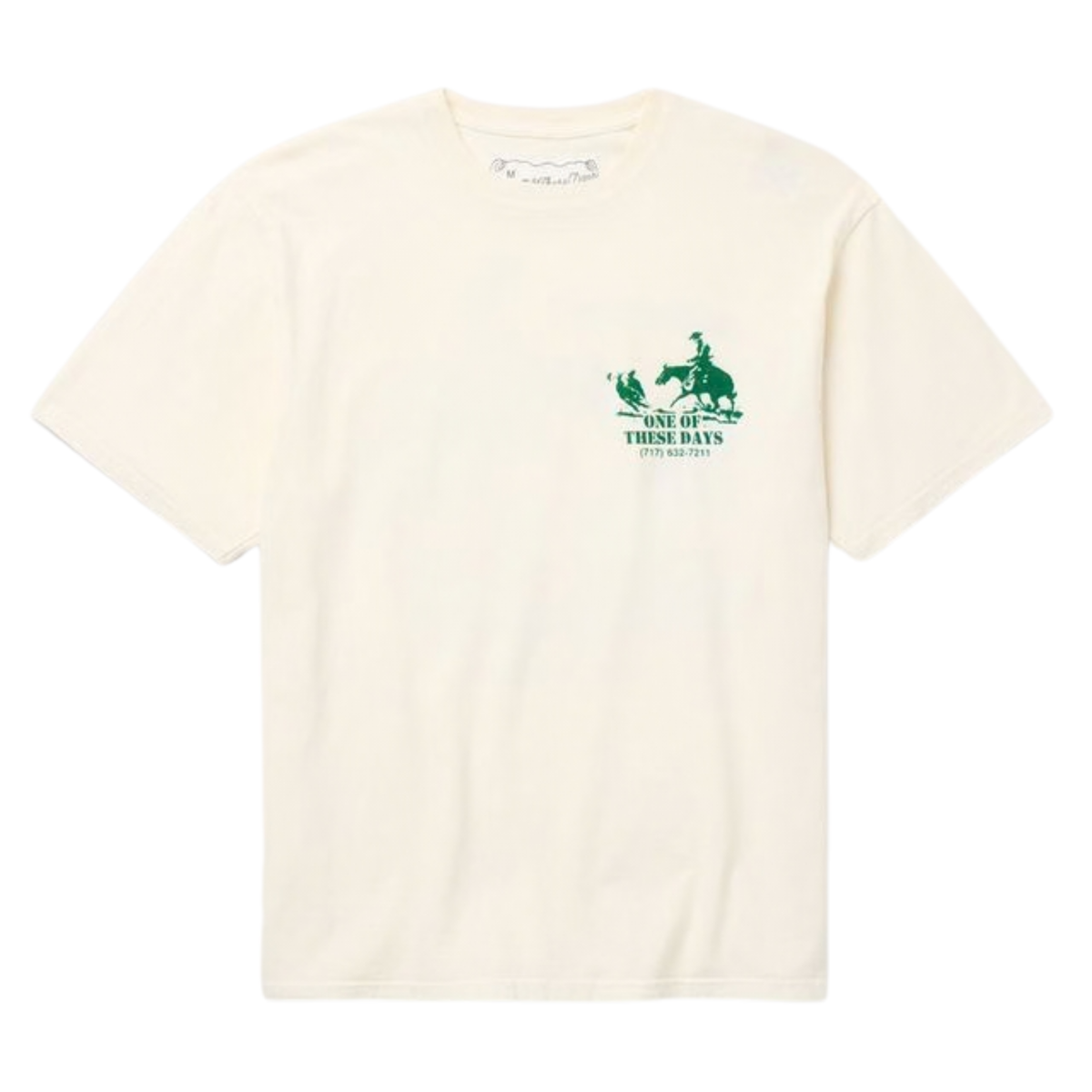 One of These Days Round Up T-Shirt Bone