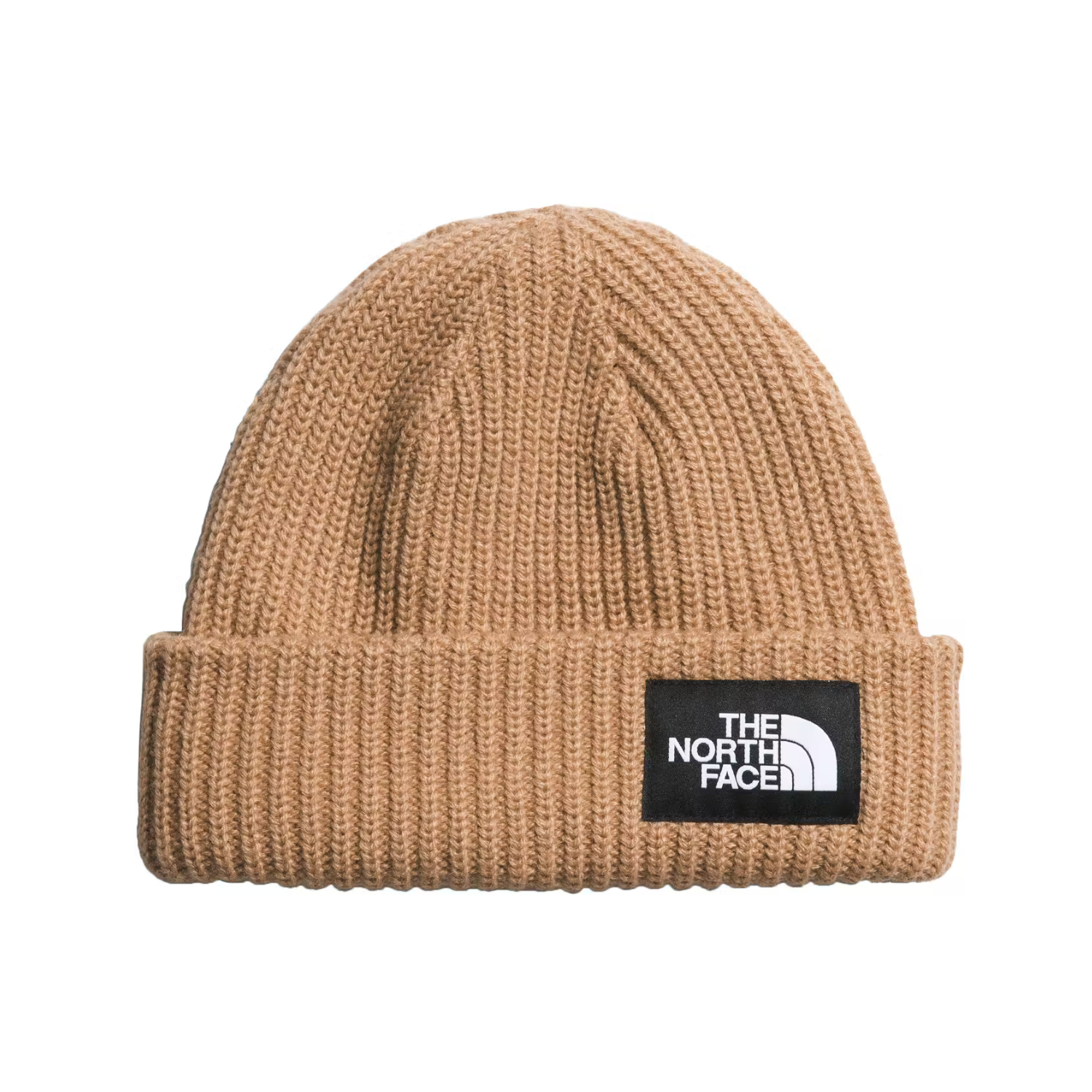 SALTY LINED BEANIE - ALMOND BUTTER