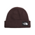SALTY LINED BEANIE - COAL BROWN