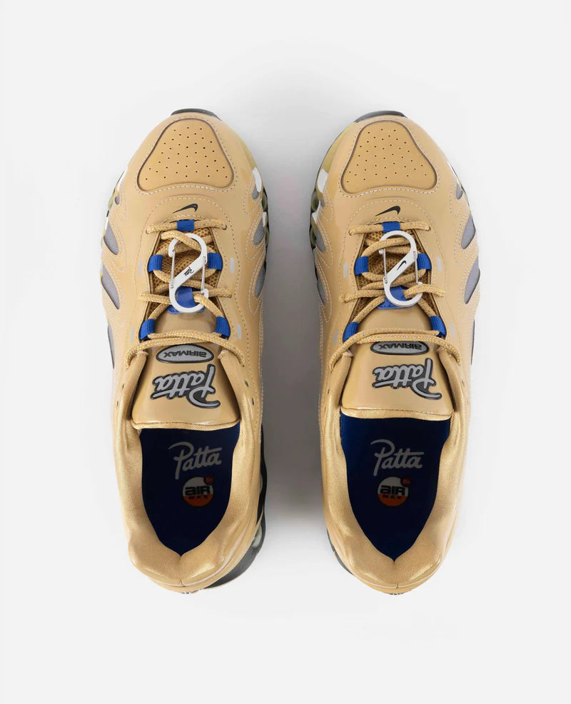 Patta X Nike Air Max DN8 SP Club Gold/Game Royal/Metallic Silver IB4029-700