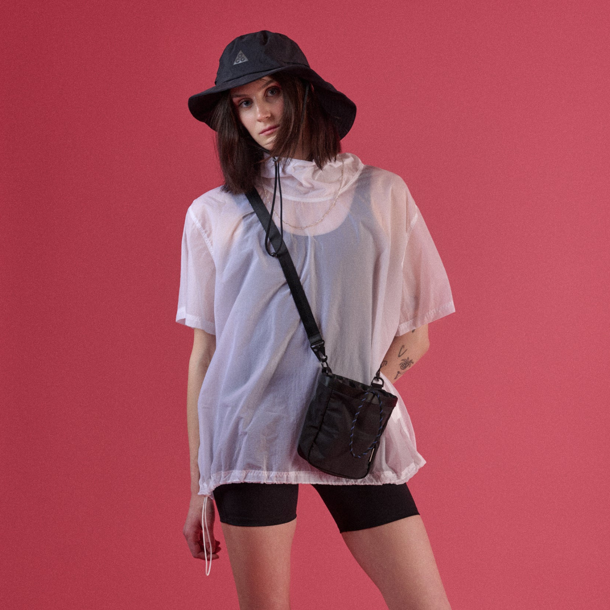 SHEER STRING SHORT SLEEVE ANOARK