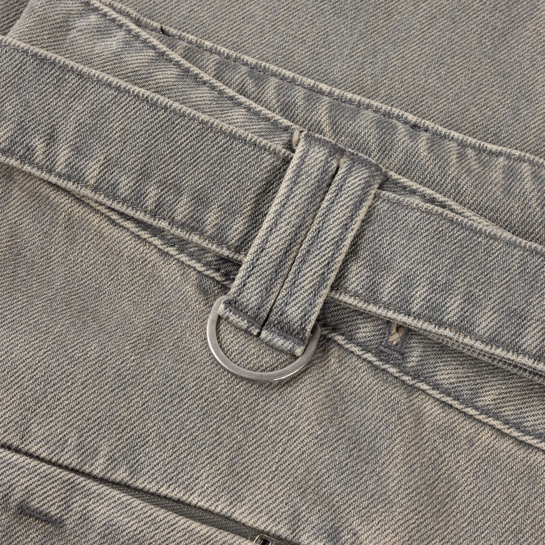 TECH DENIM SHORTS