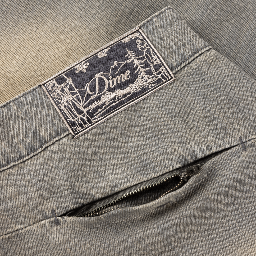 TECH DENIM SHORTS