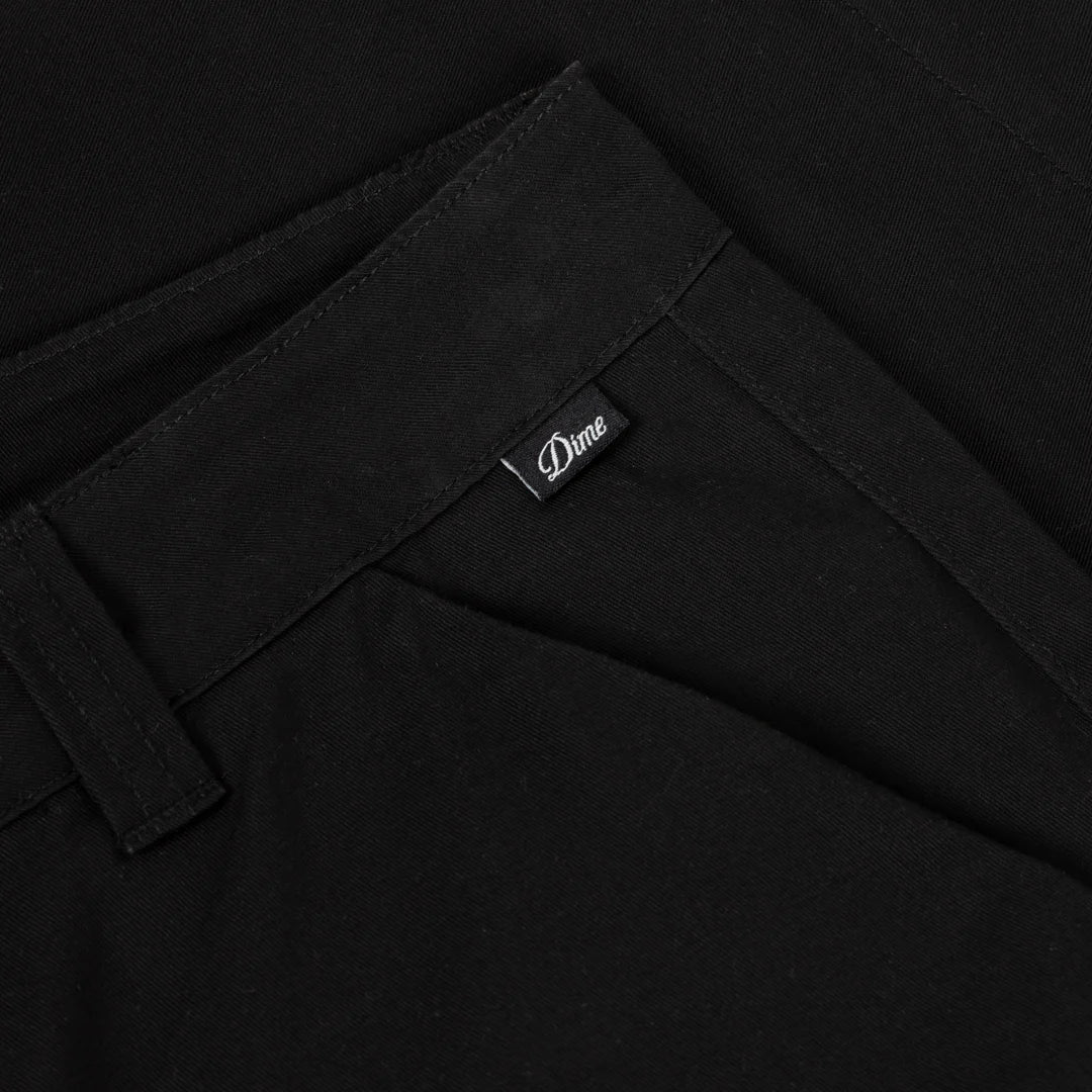 Dime Baggy Chino Shorts Black