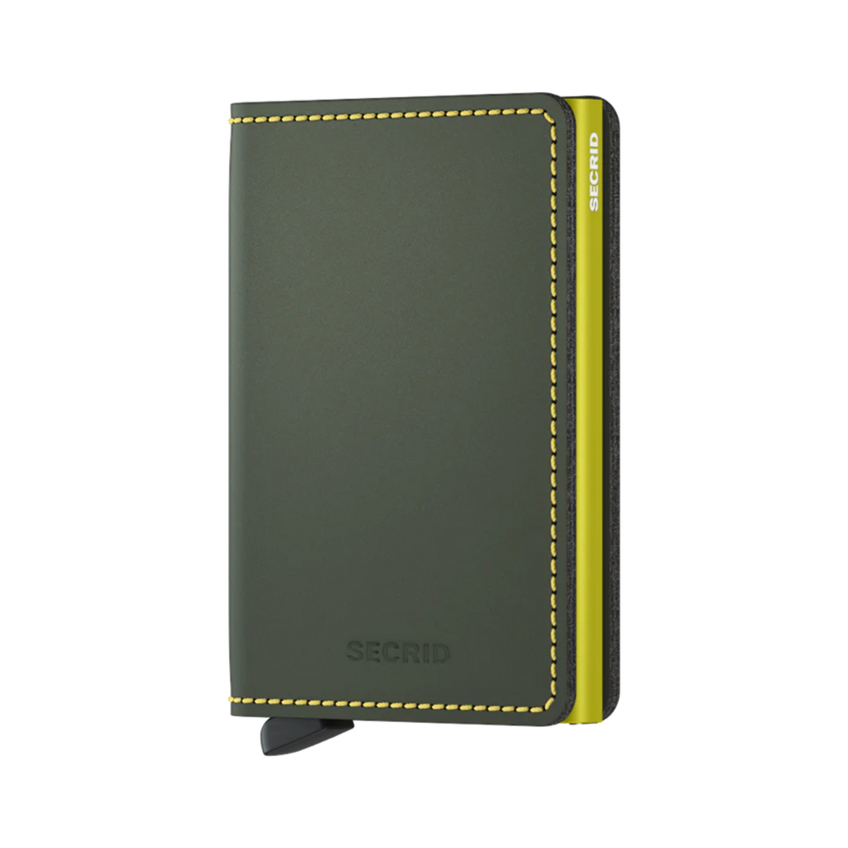 SLIMWALLET - MATTE GREEN &amp; LIME