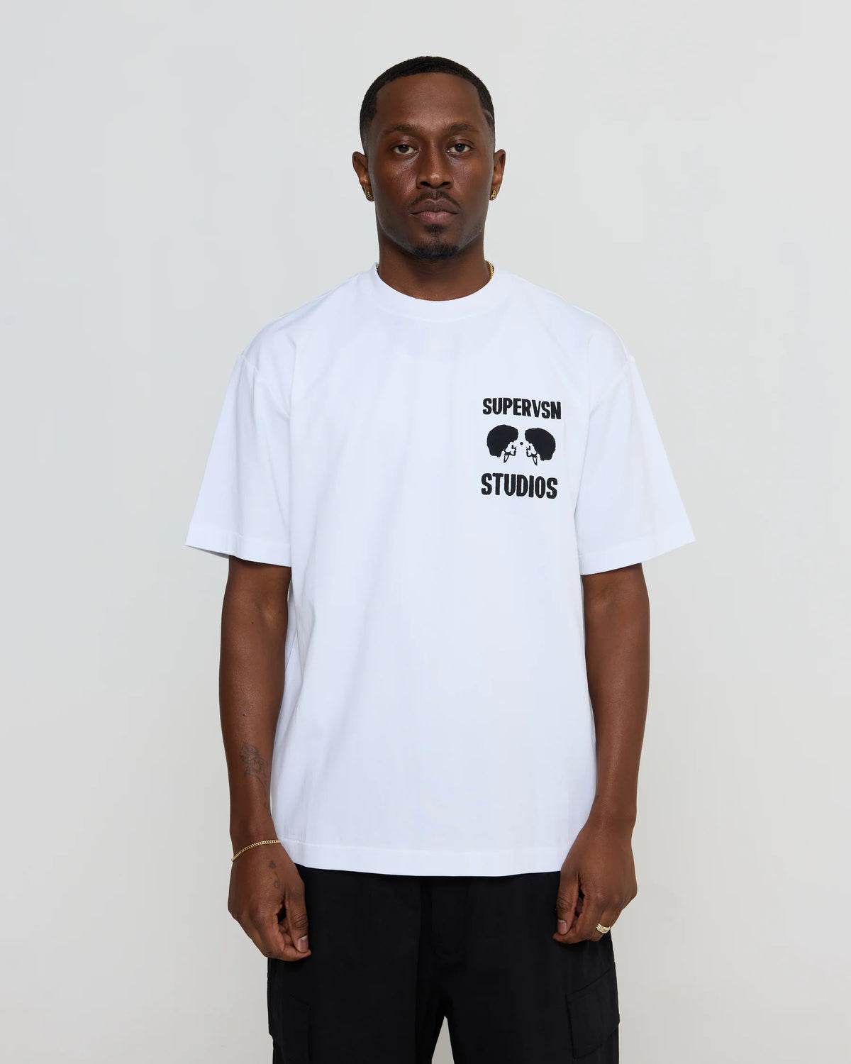 SUPERVSN Reflection Tee White