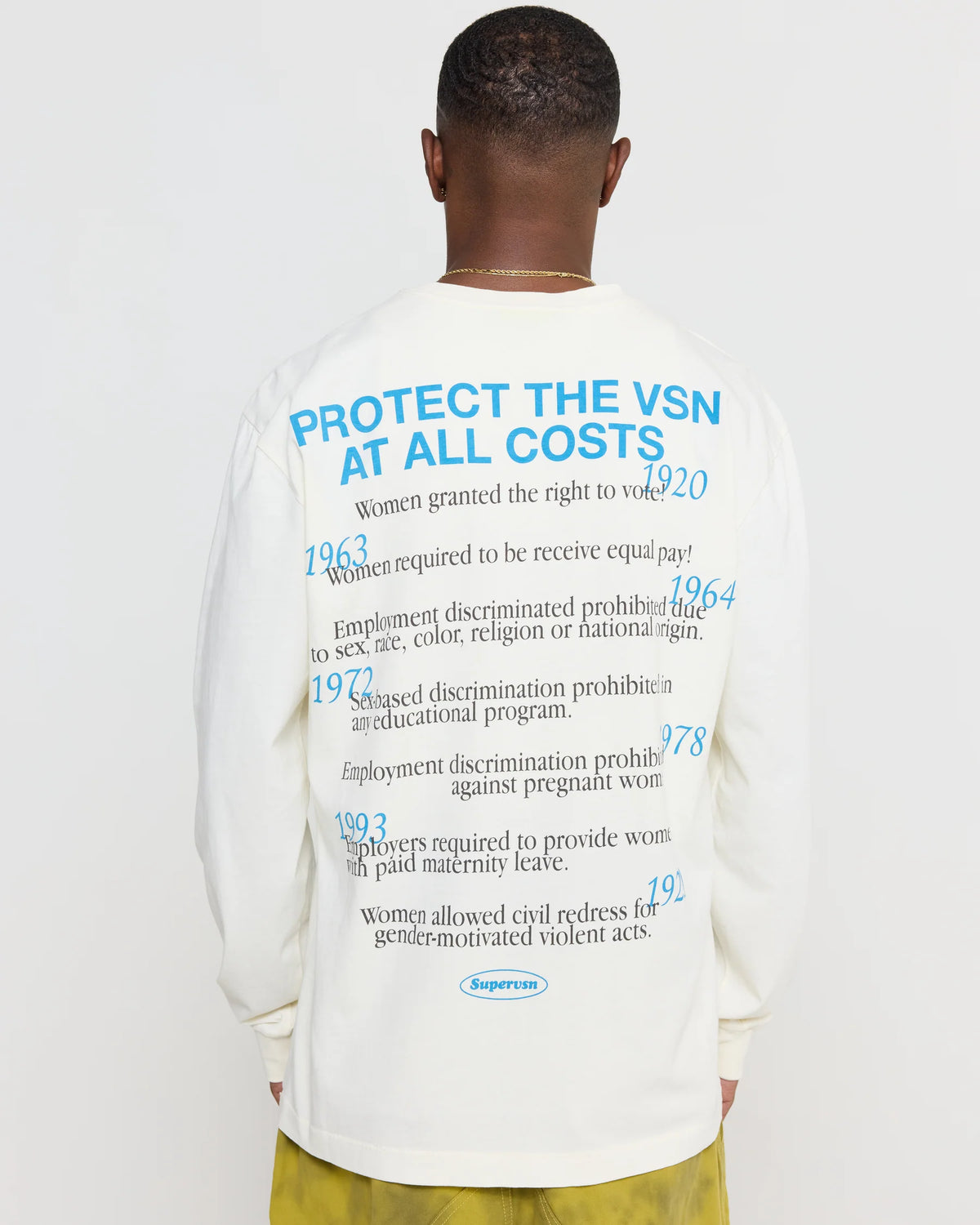 SUPERVSN Sisters Keeper LS Tee Bone